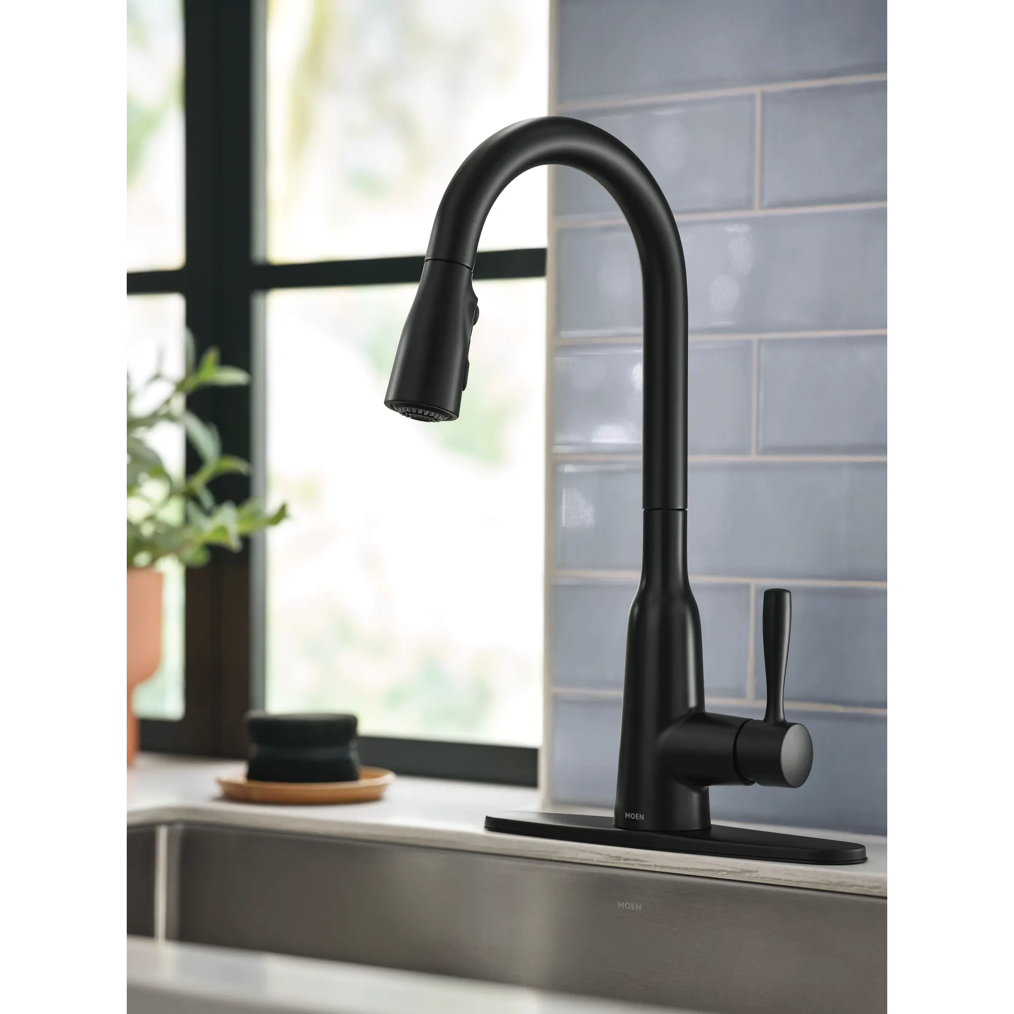 Orivesi One-Handle High Arc Pulldown Kitchen Faucet - Image 21