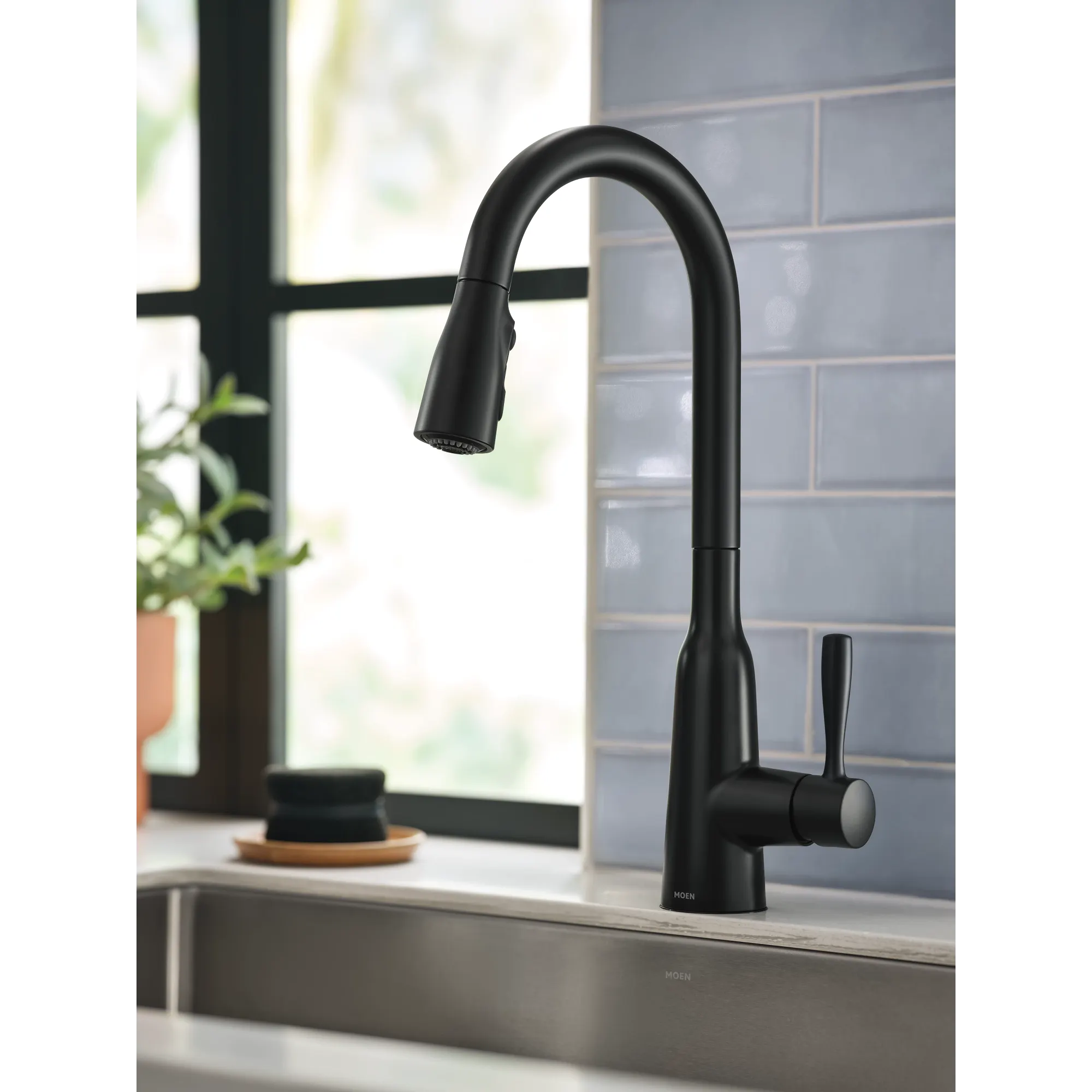 Orivesi One-Handle High Arc Pulldown Kitchen Faucet - Image 22