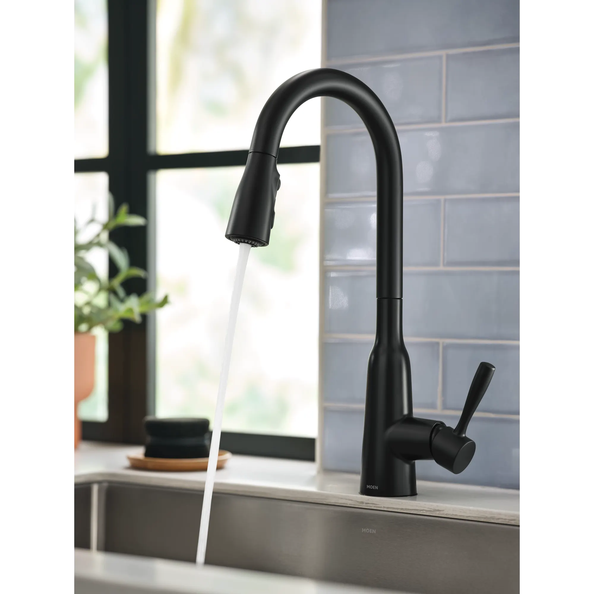 Orivesi One-Handle High Arc Pulldown Kitchen Faucet - Image 25