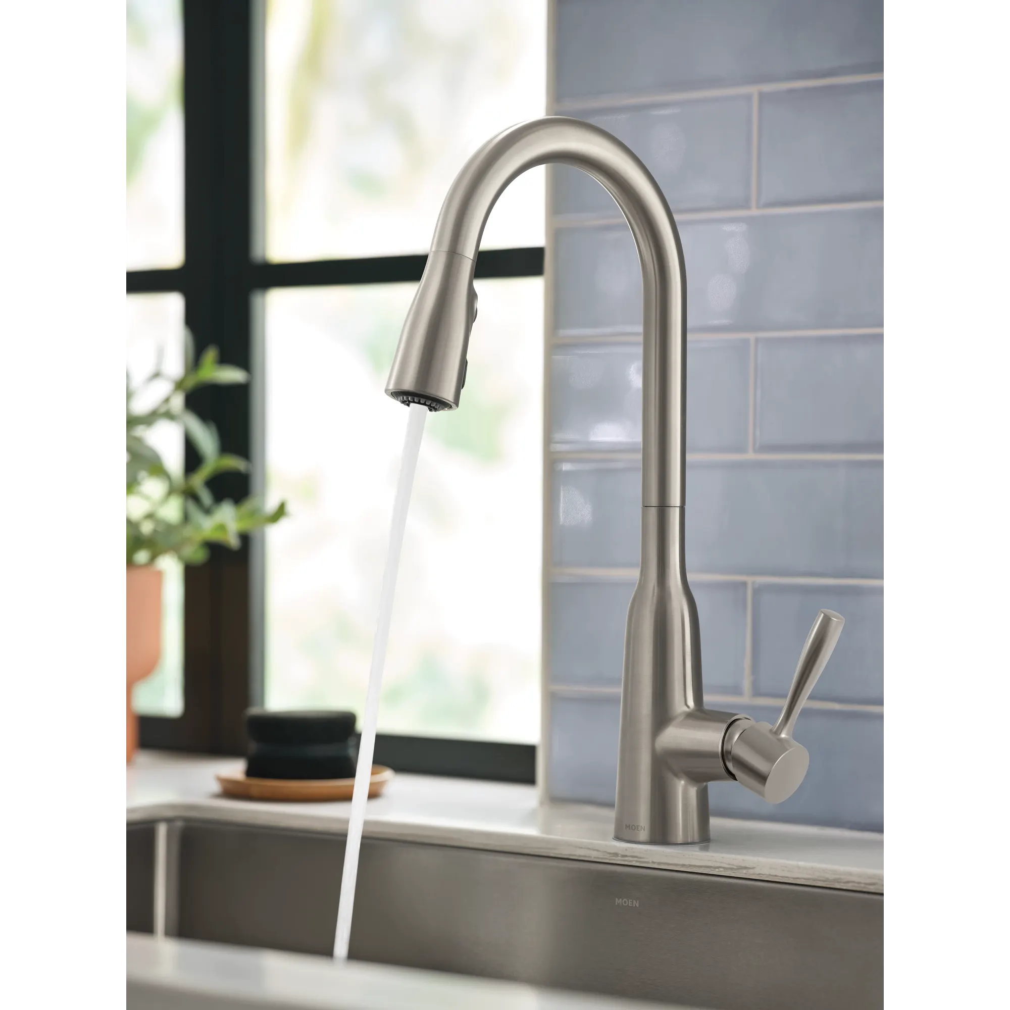 Orivesi One-Handle High Arc Pulldown Kitchen Faucet - Image 33