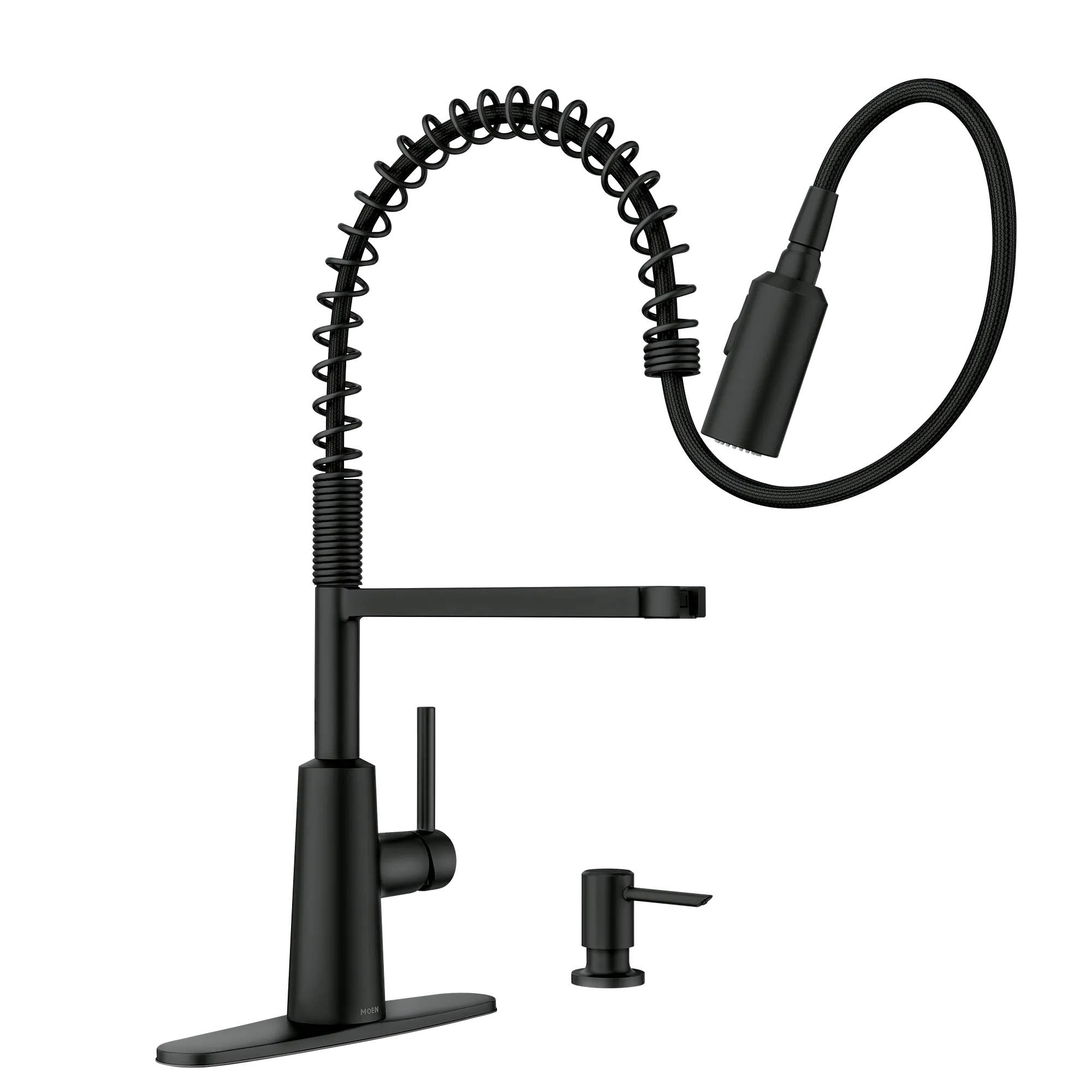 Nori One-Handle Pre-Rinse Spring Pulldown Kitchen Faucet - Image 7