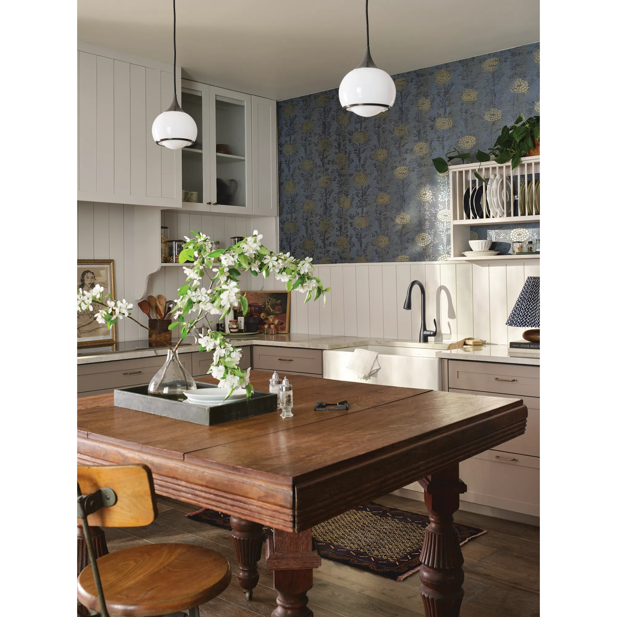 Georgene One-Handle High Arc Pulldown Kitchen Faucet - Image 14