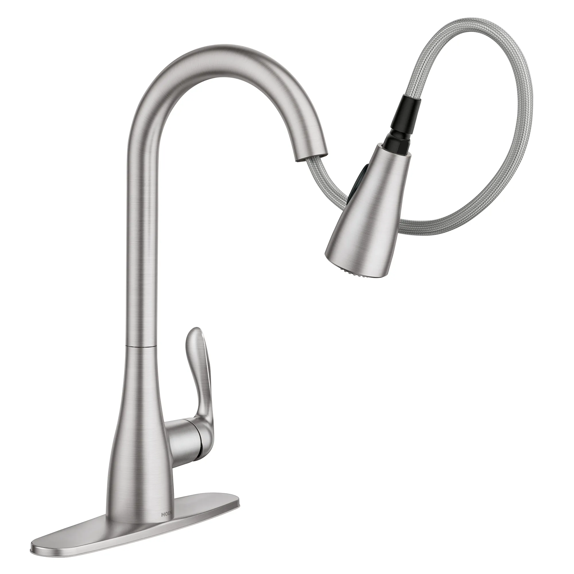 Georgene One-Handle High Arc Pulldown Kitchen Faucet - Image 27