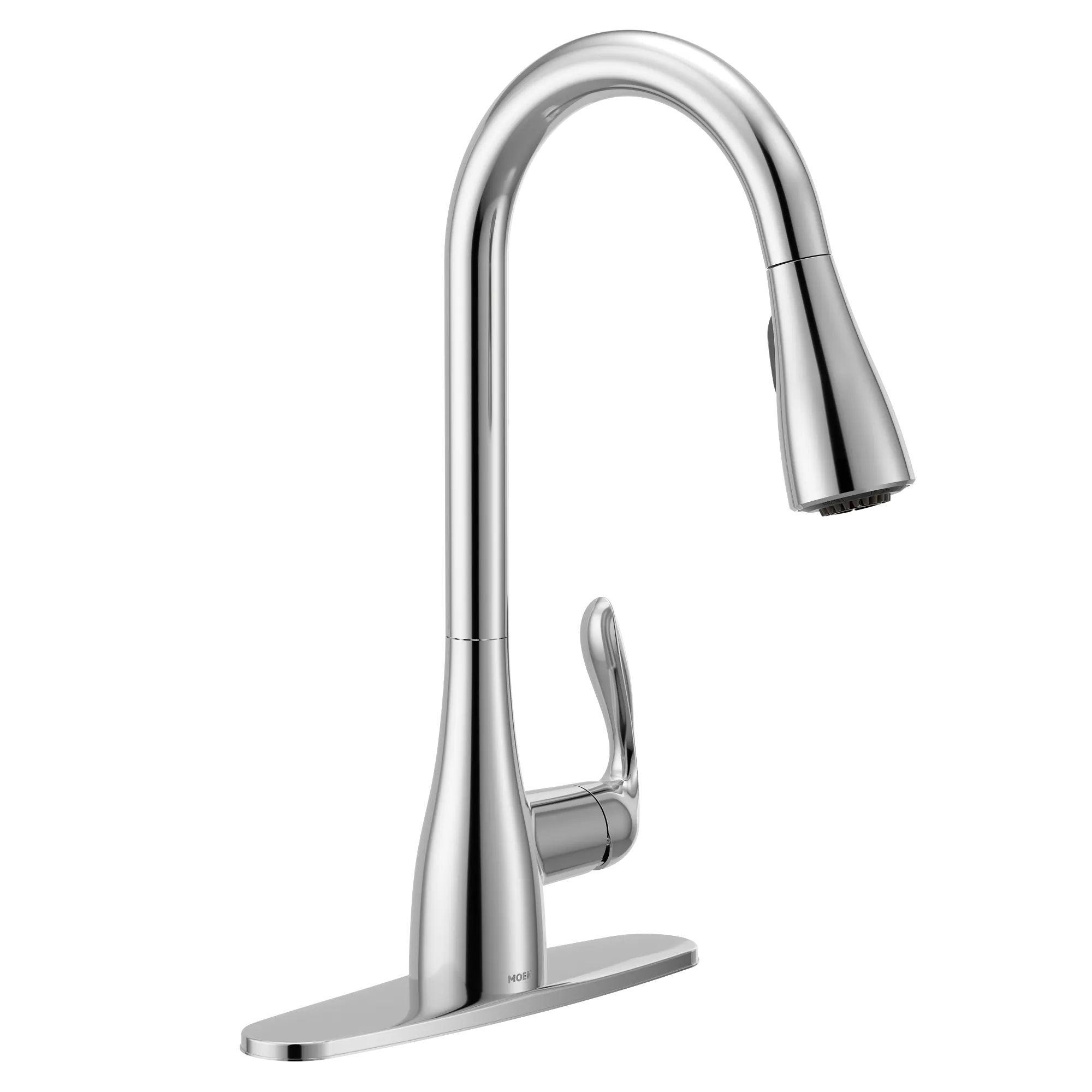 Georgene One-Handle High Arc Pulldown Kitchen Faucet - Image 5