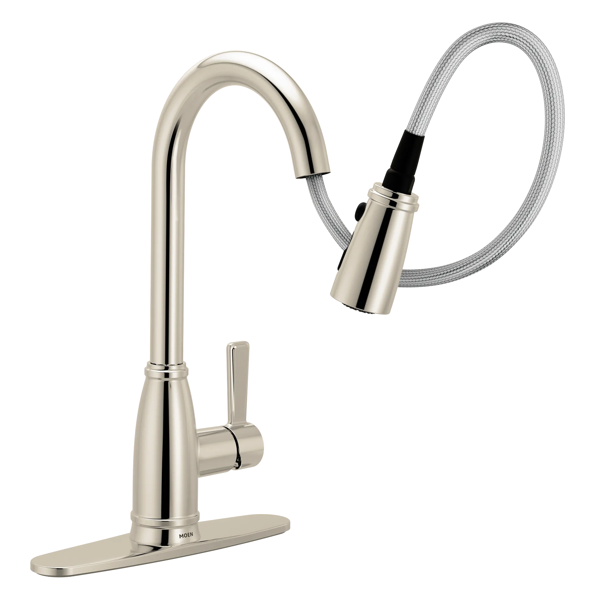 Lilibeth One-Handle High Arc Pulldown Kitchen Faucet - Image 11