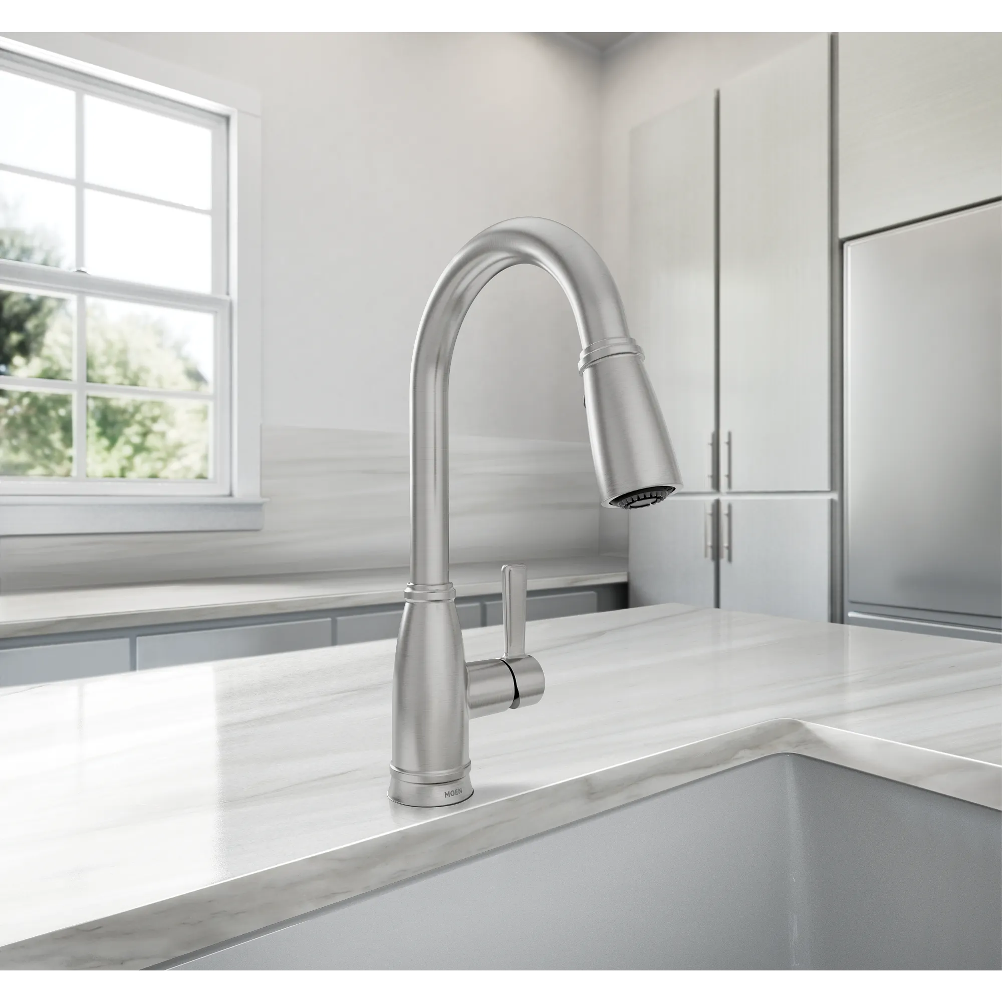 Lilibeth One-Handle High Arc Pulldown Kitchen Faucet - Image 19