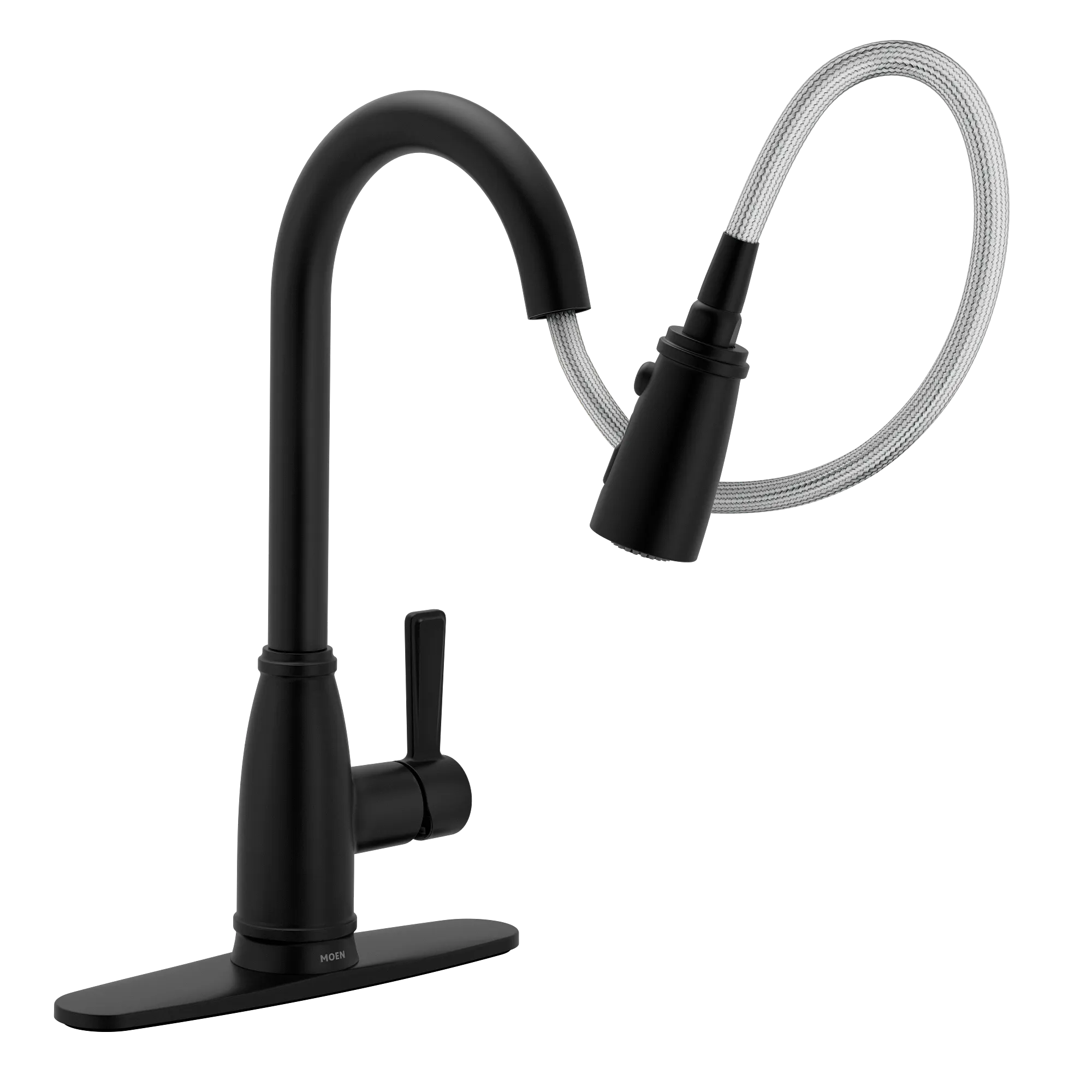 Lilibeth One-Handle High Arc Pulldown Kitchen Faucet - Image 6