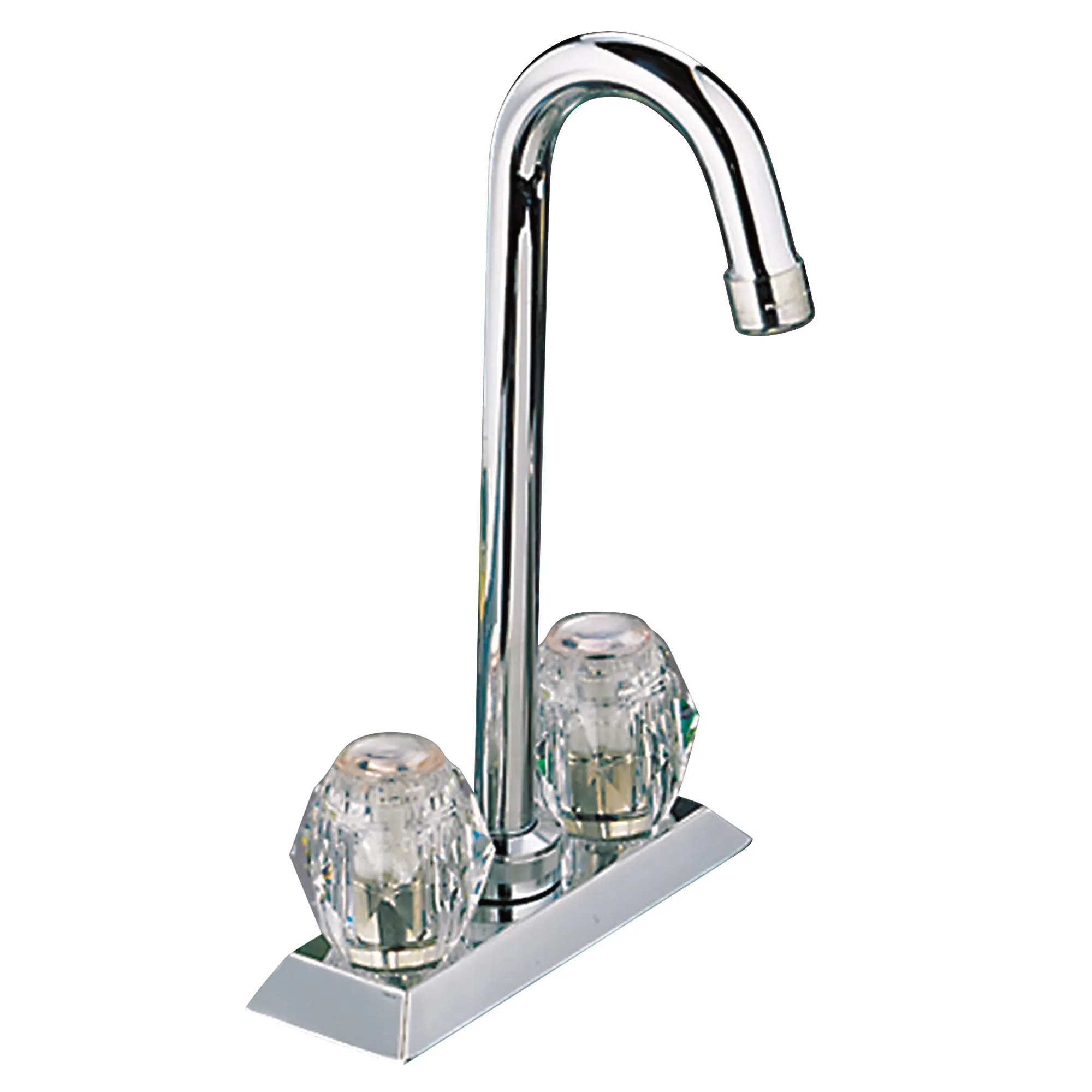 Touch Control Chrome two-handle kitchen faucet - Image 2