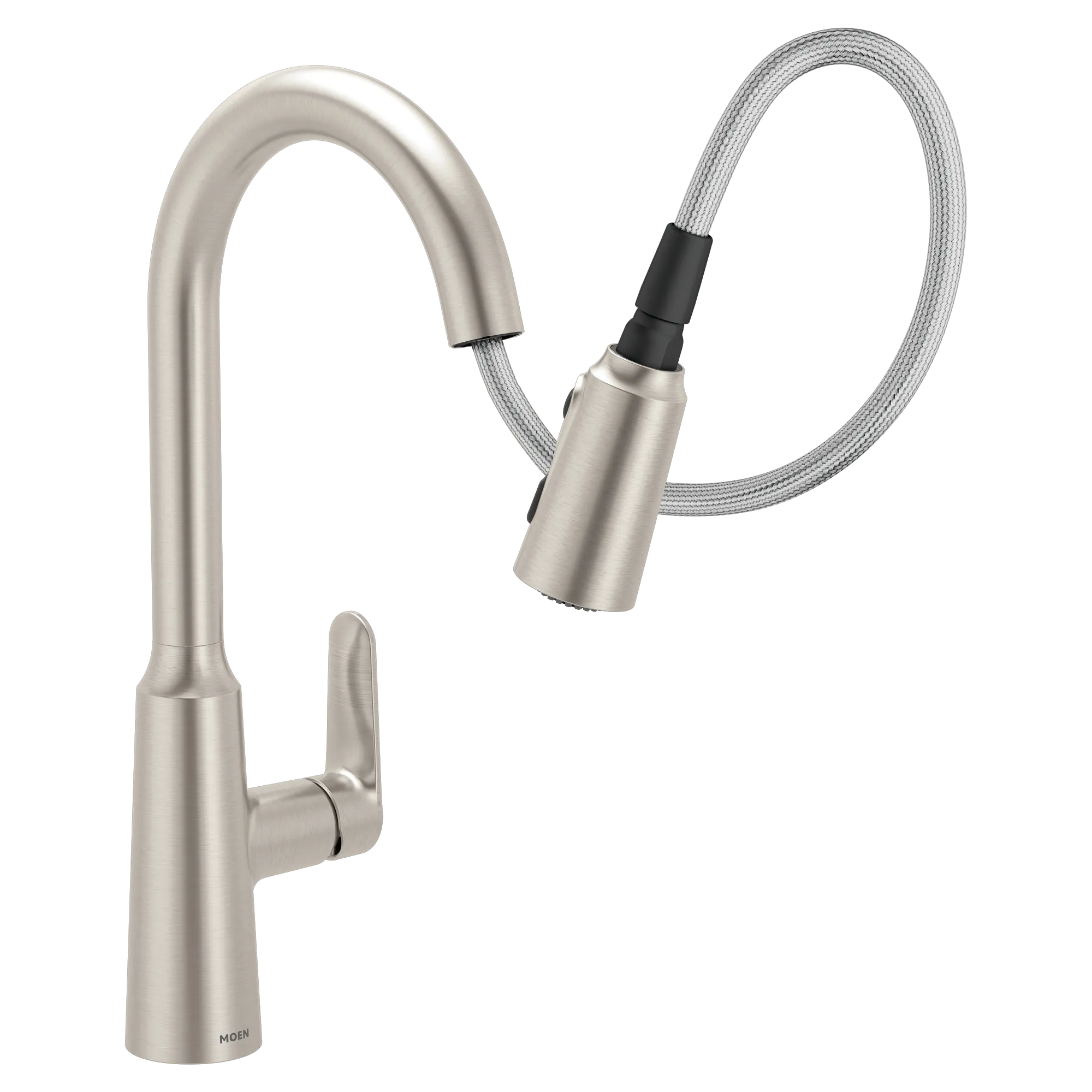 Edwyn Spot resist stainless one-handle high arc pulldown kitchen faucet - Image 9