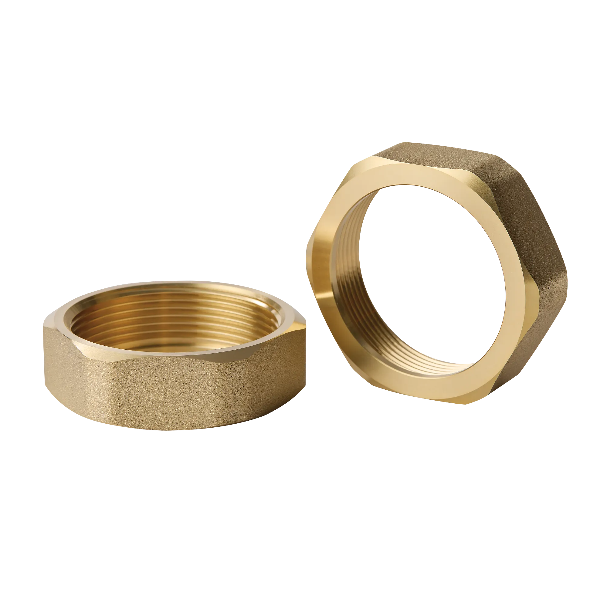 Moen Flo Brass Union Nuts, 1.25" for Shutoff - Image 2