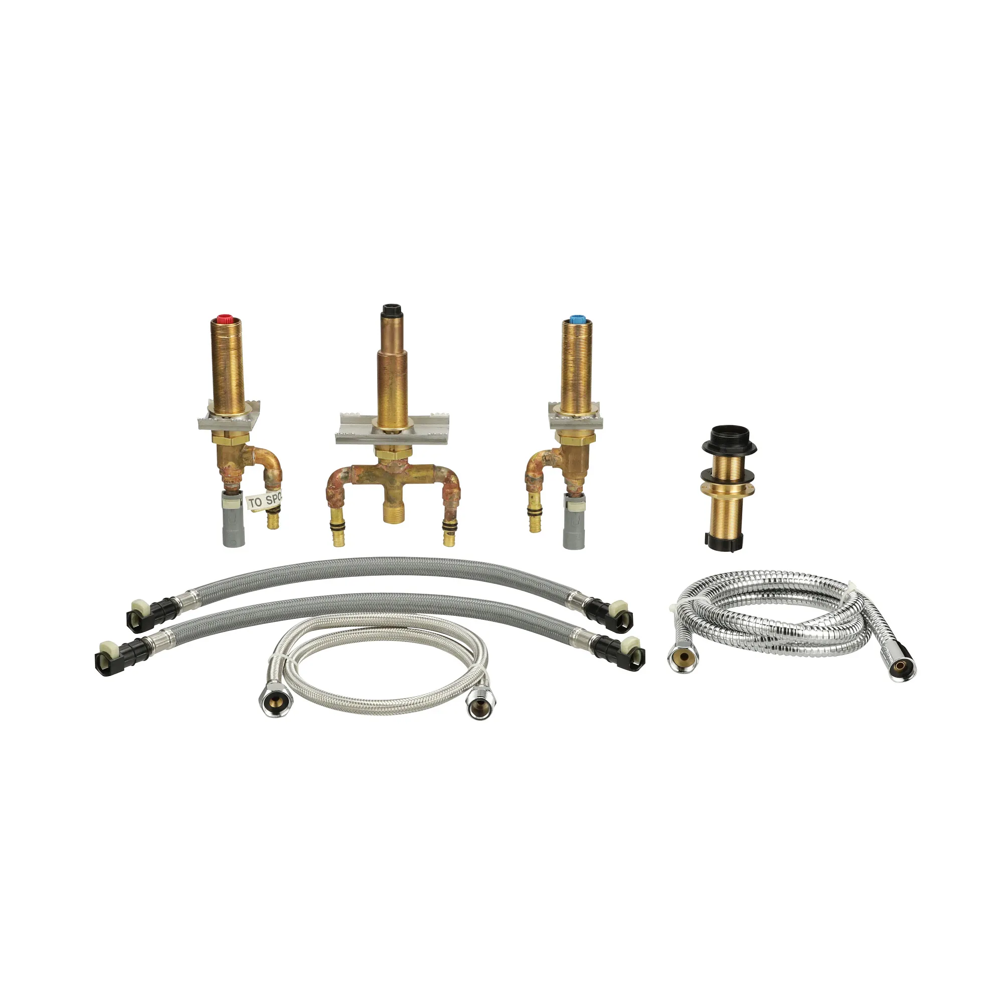M-pact Roman Tub With Diverter 10" - 24" Center 1/2" Cpvc Crimp Ring Pex Connection - Image 2