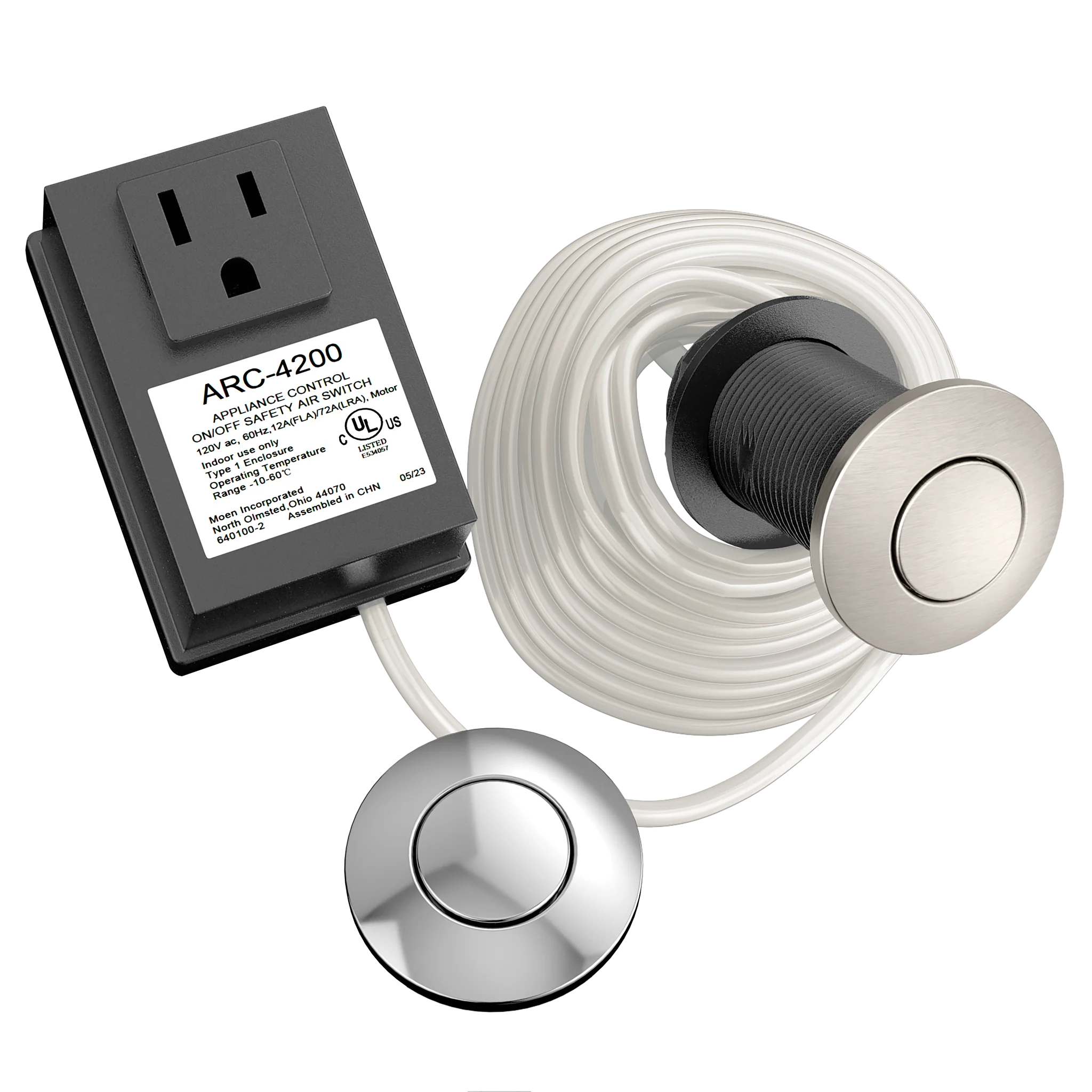 Moen And Air Switch With Controller