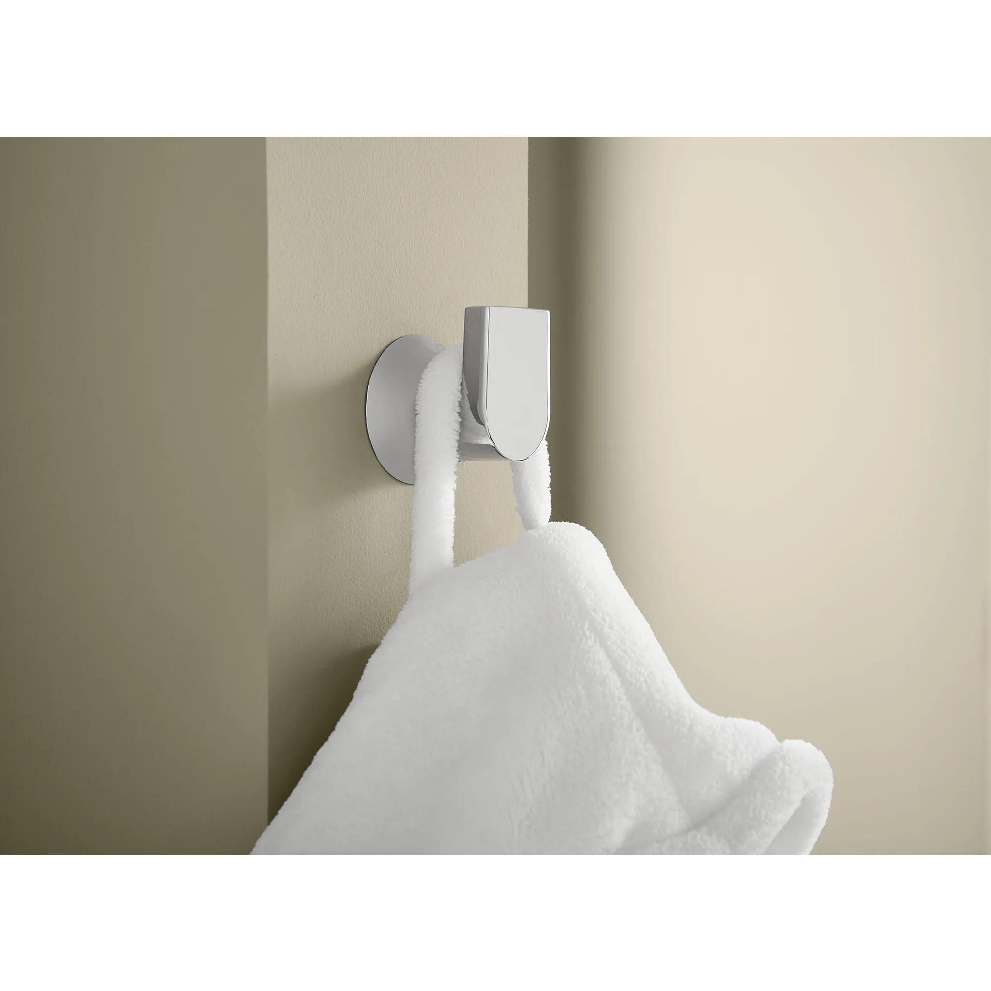 Genta LX Chrome Single Robe Hook - Image 7