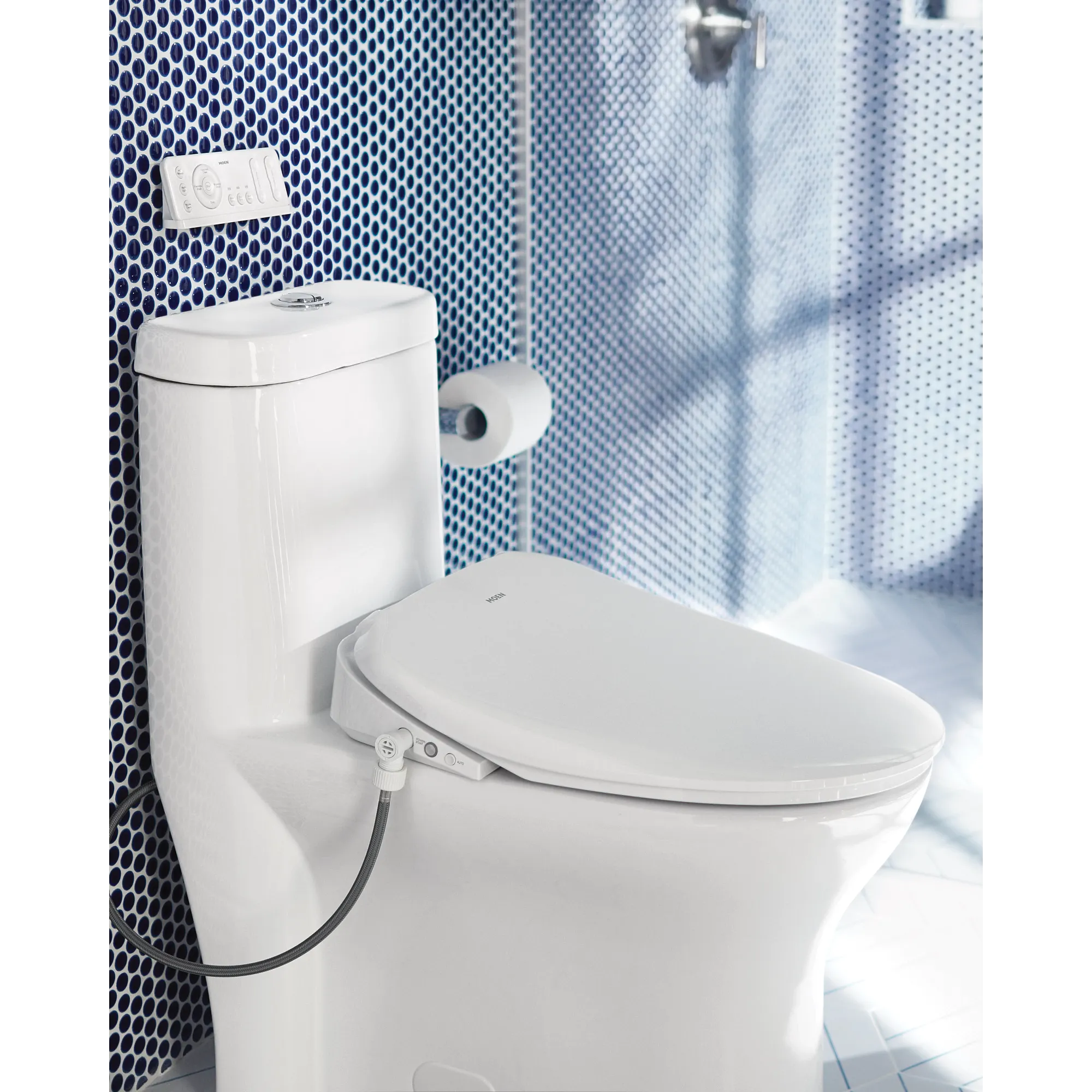 Genta LX Chrome Pivoting Toilet Paper Holder - Image 10
