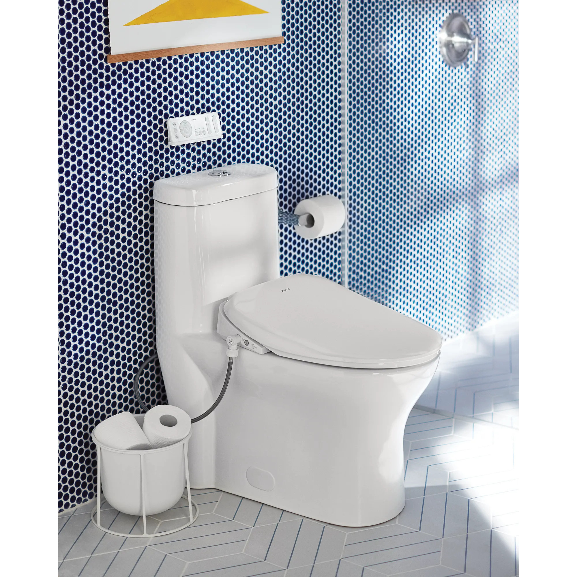 Genta LX Chrome Pivoting Toilet Paper Holder - Image 11