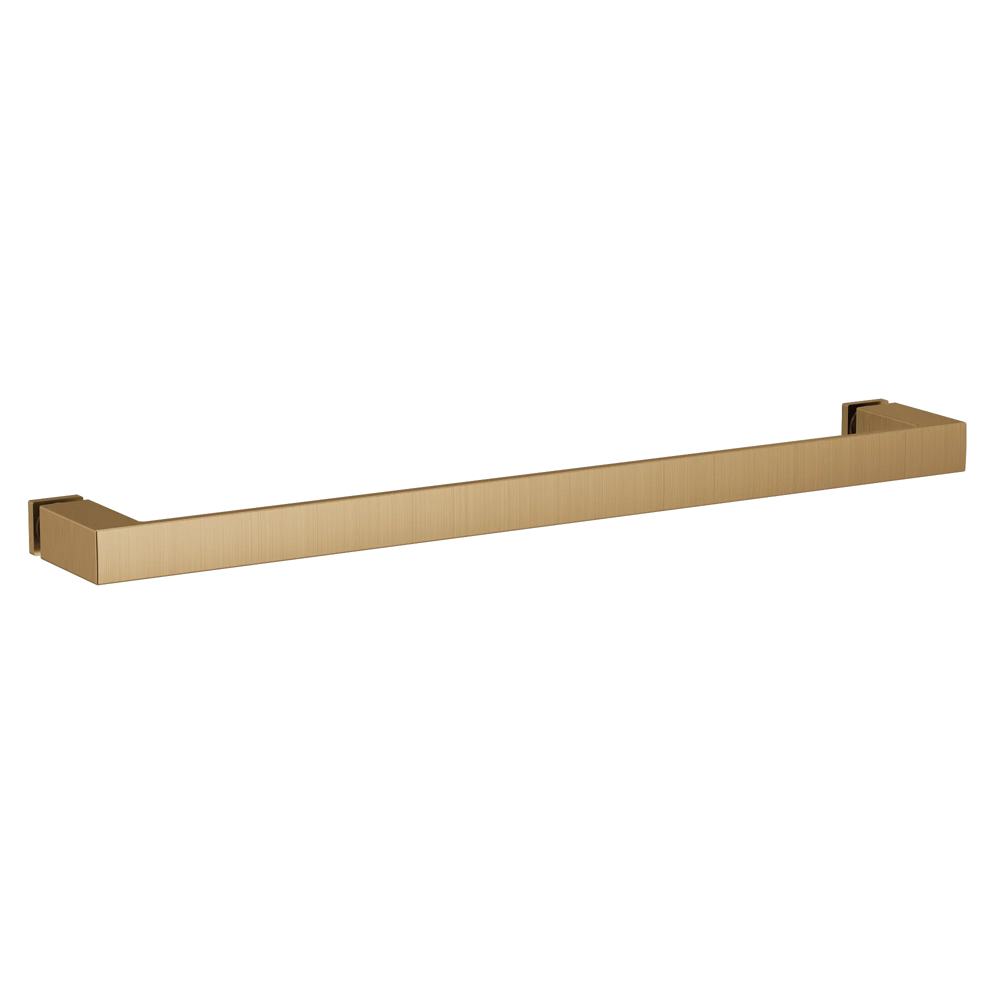 Contemporary Chrome 18" shower door towel bar - Image 18