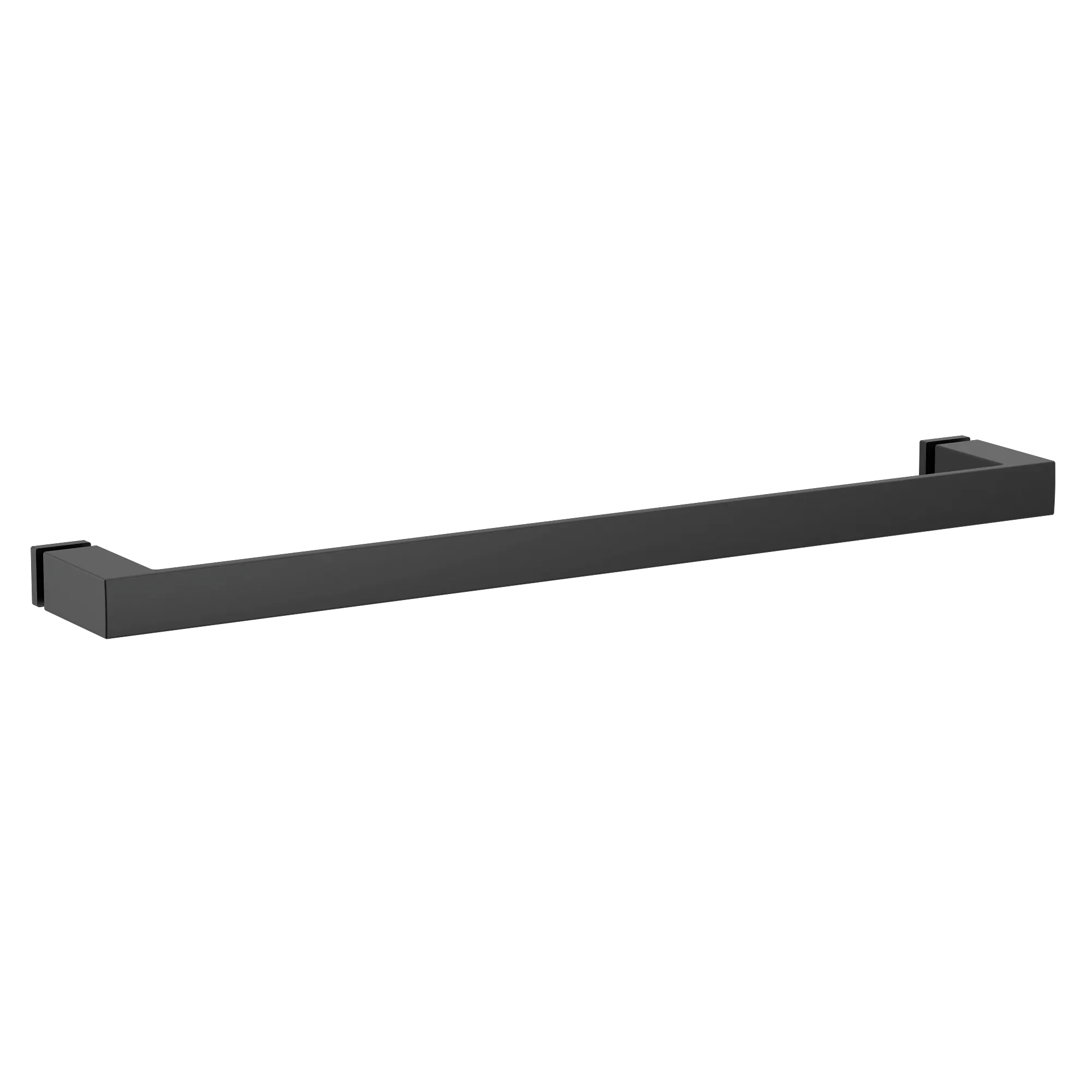 Contemporary Chrome 18" shower door towel bar - Image 5