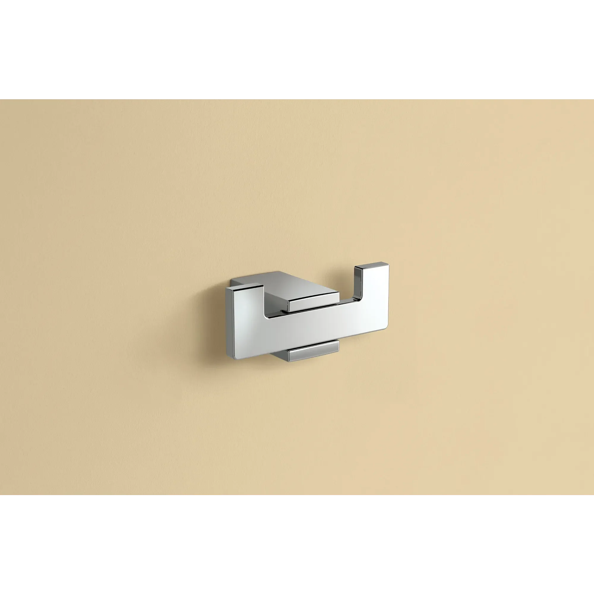 Kyvos Chrome Double Robe Hook - Image 3