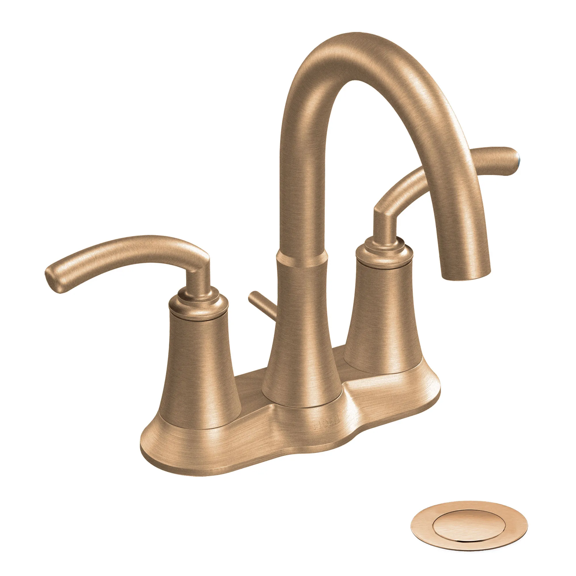 Icon Chrome two-handle high arc bathroom faucet - Image 6