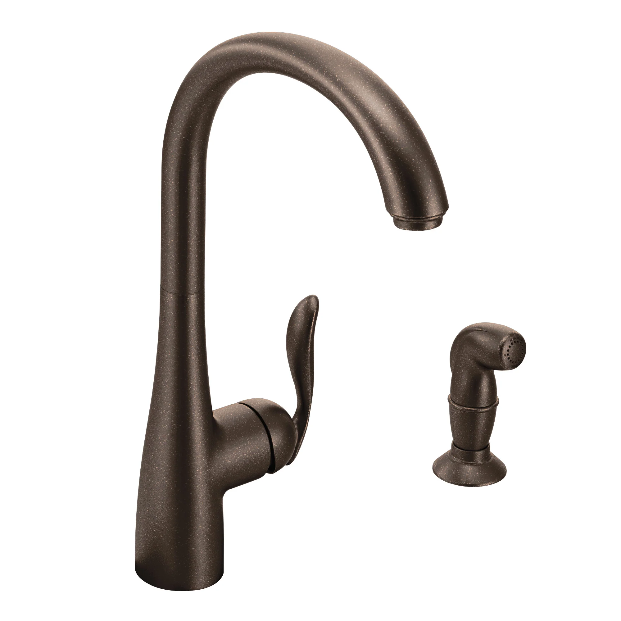 Arbor Chrome one-handle high arc kitchen faucet - Image 5