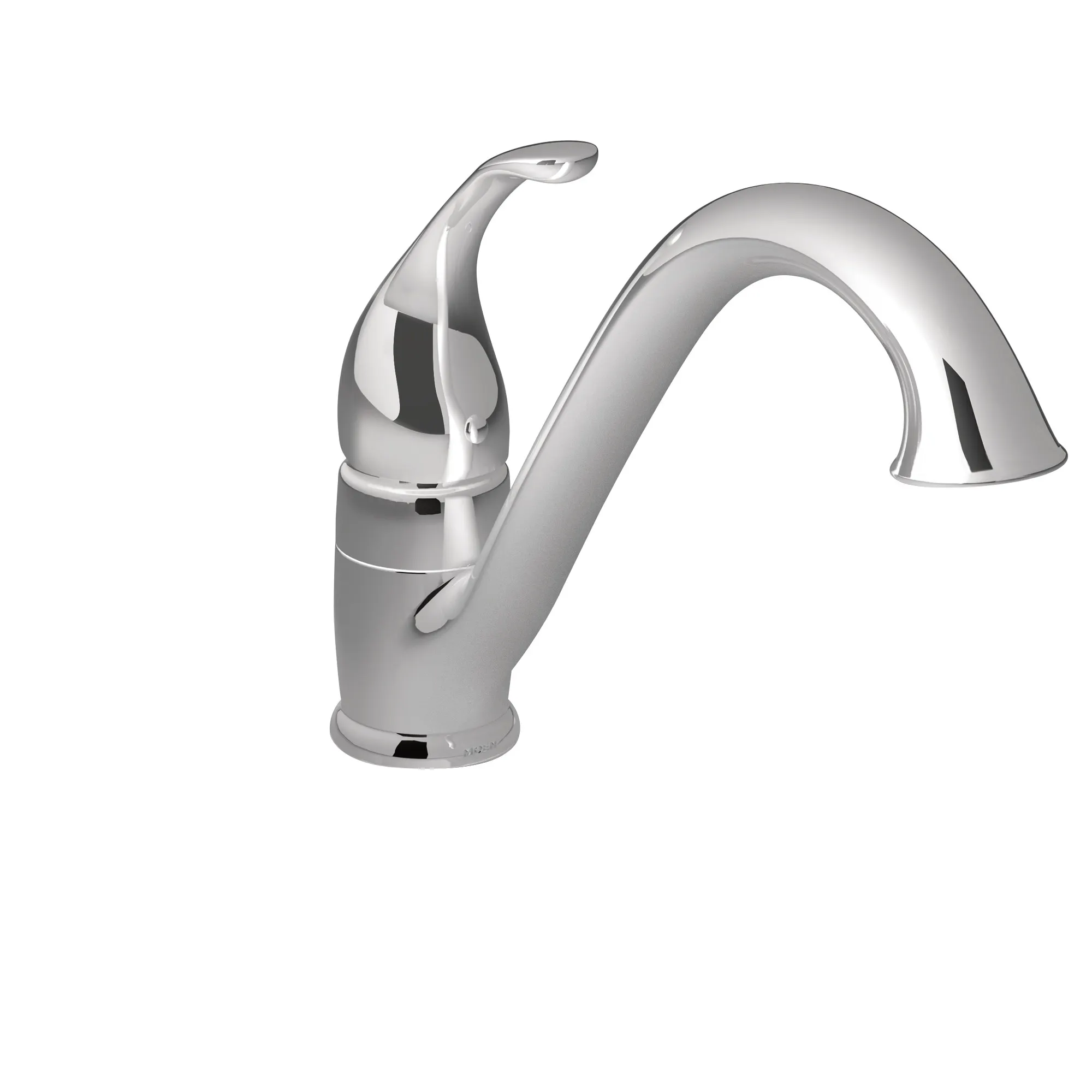 Camerist Chrome one-handle low arc kitchen faucet - Image 2