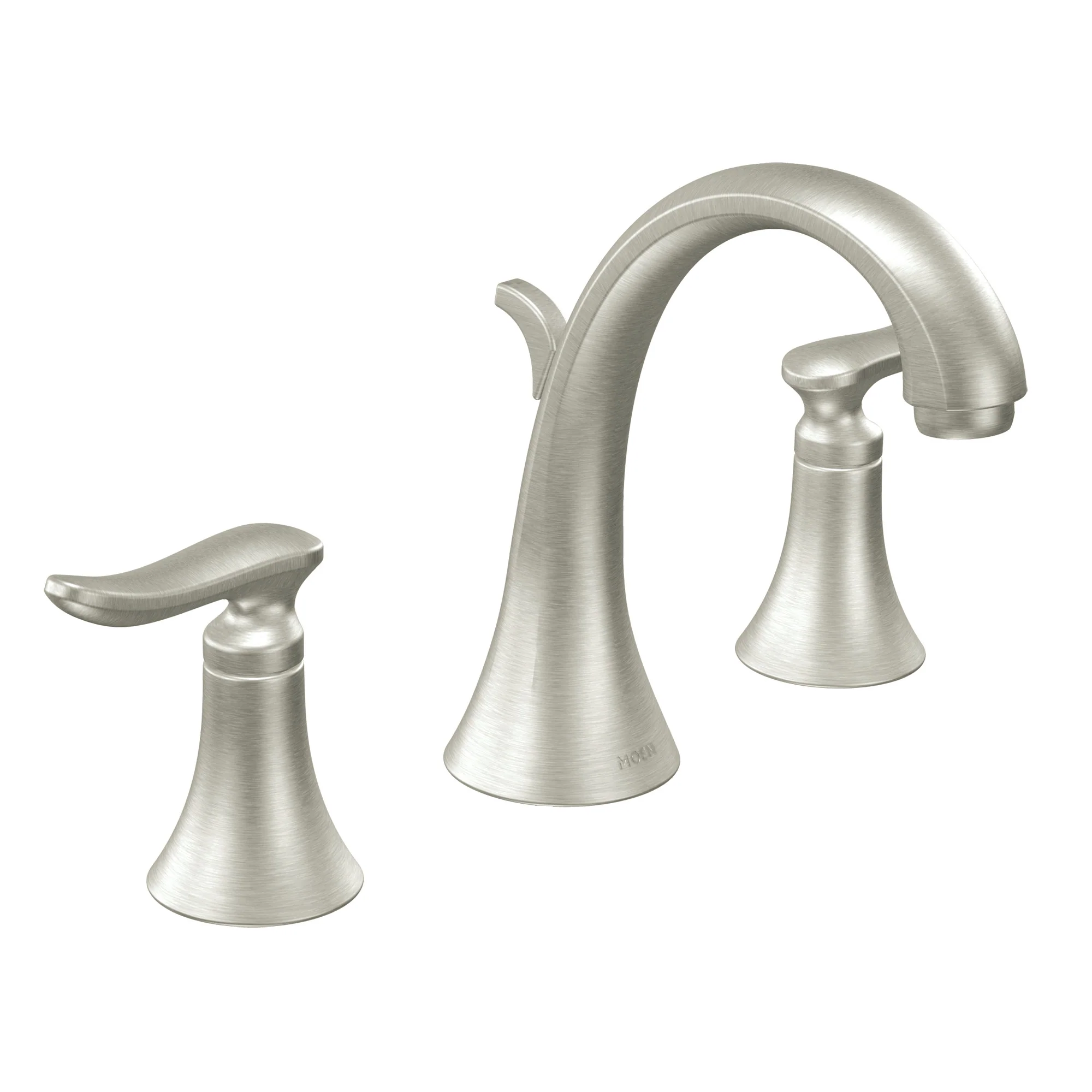 Quinn Chrome two-handle low arc bathroom faucet - Image 3