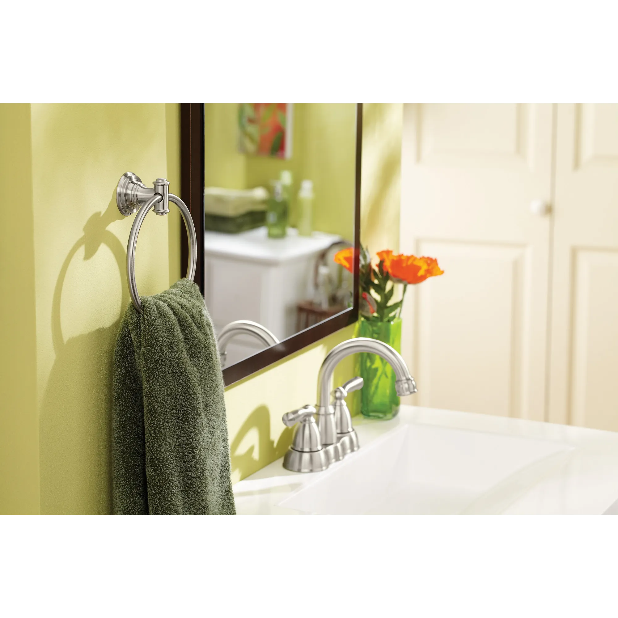 Banbury Chrome two-handle high arc bathroom faucet - Image 17