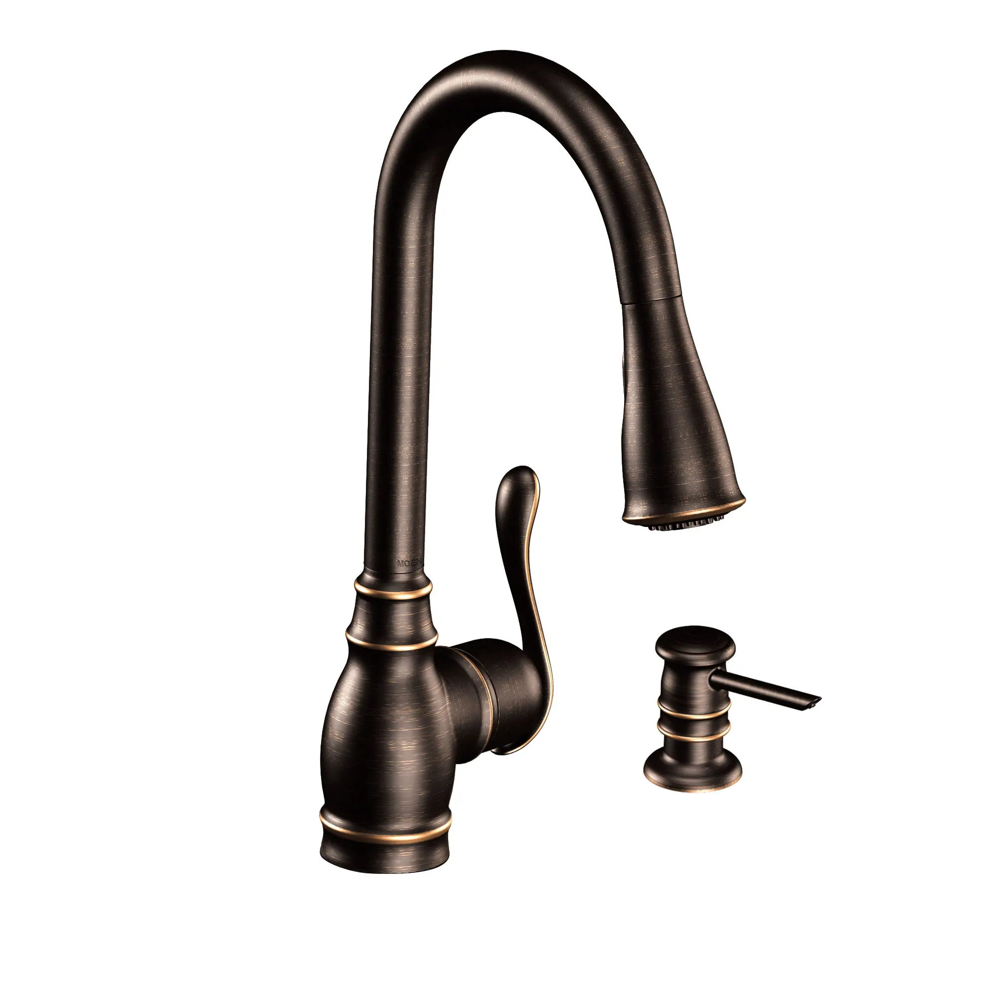 Anabelle One-Handle High Arc Pulldown Kitchen Faucet - Image 18
