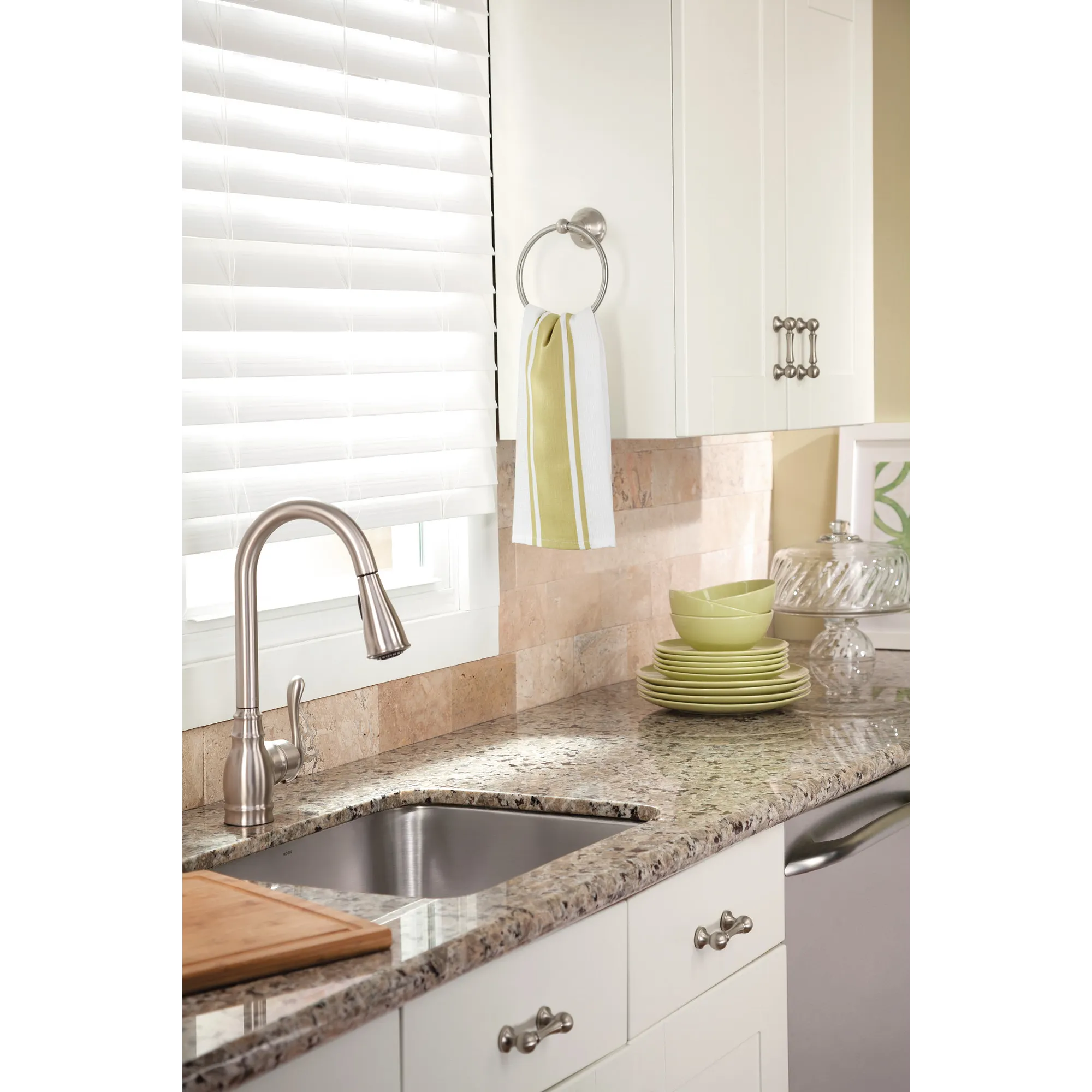 Anabelle One-Handle High Arc Pulldown Kitchen Faucet - Image 23