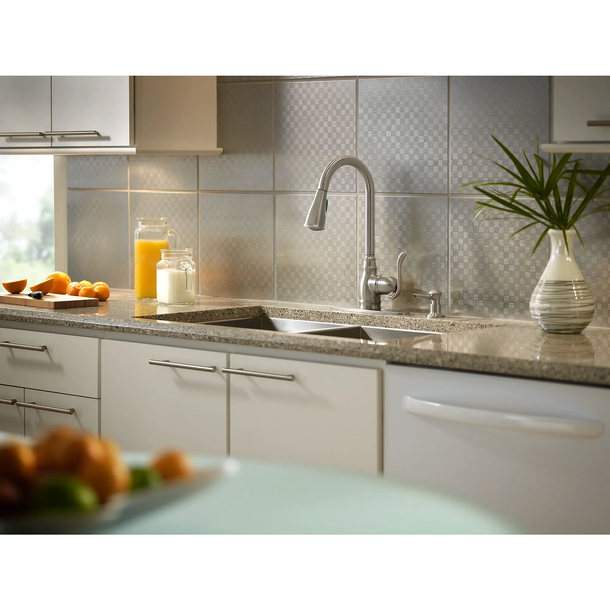 Anabelle One-Handle High Arc Pulldown Kitchen Faucet - Image 25