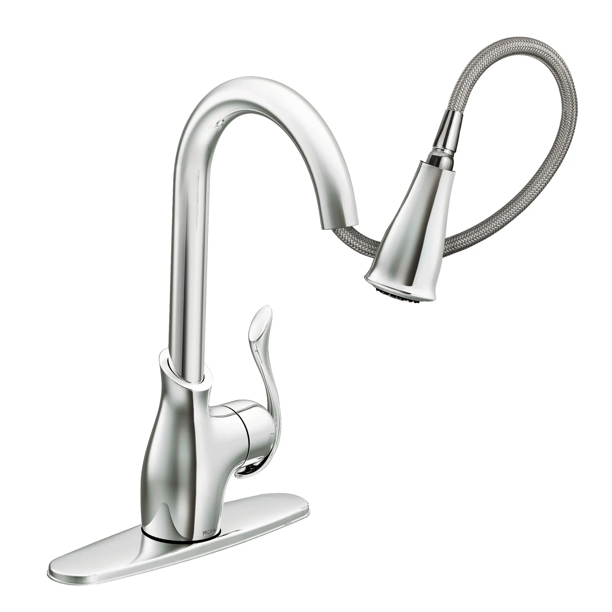 Boutique One-handle High Arc Pulldown Kitchen Faucet - Image 4
