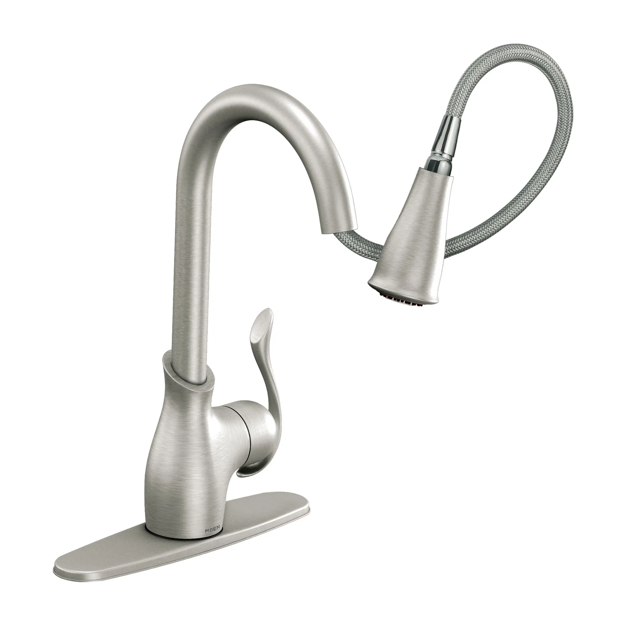 Boutique One-handle High Arc Pulldown Kitchen Faucet - Image 7