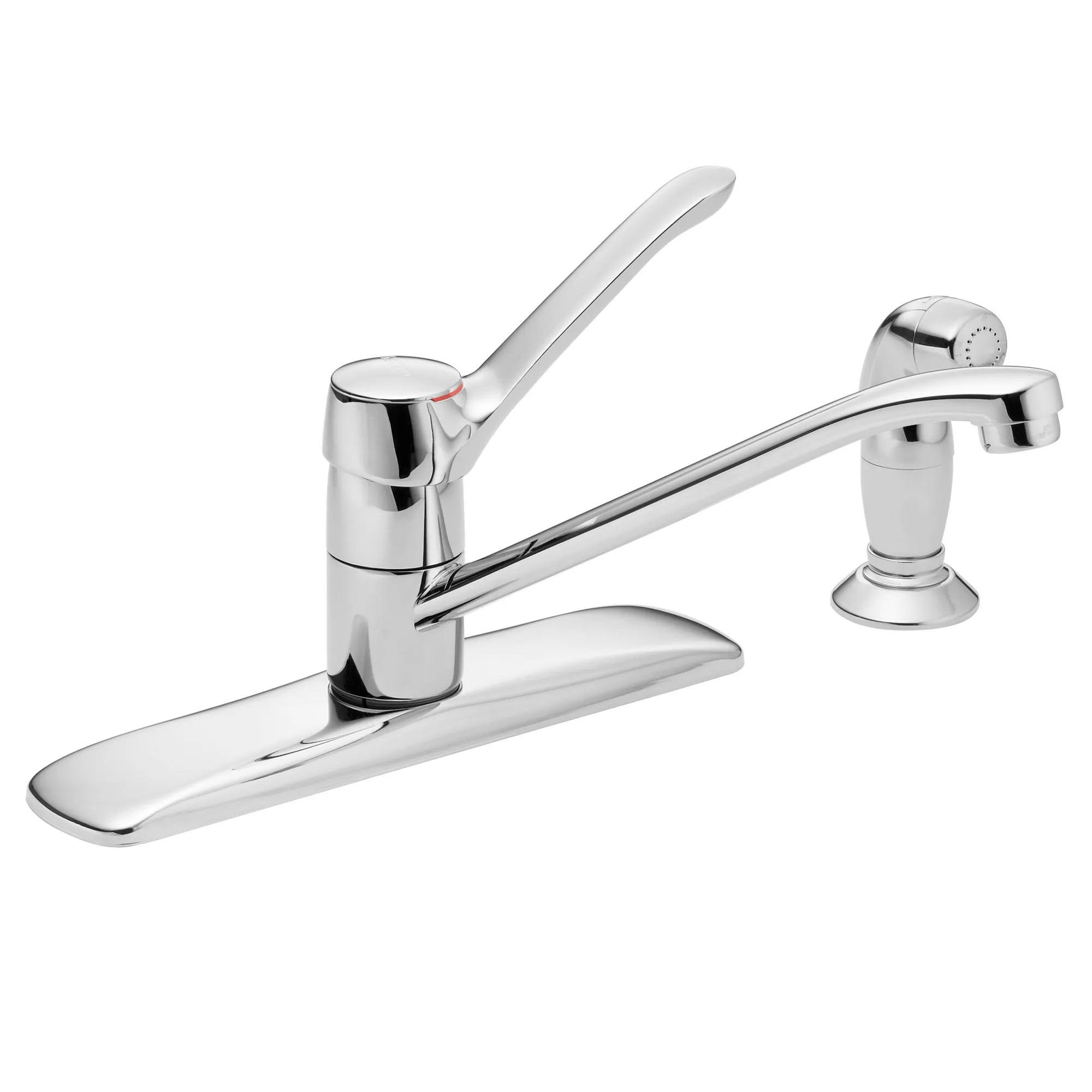 Touch Control Chrome one-handle low arc kitchen faucet - Image 2