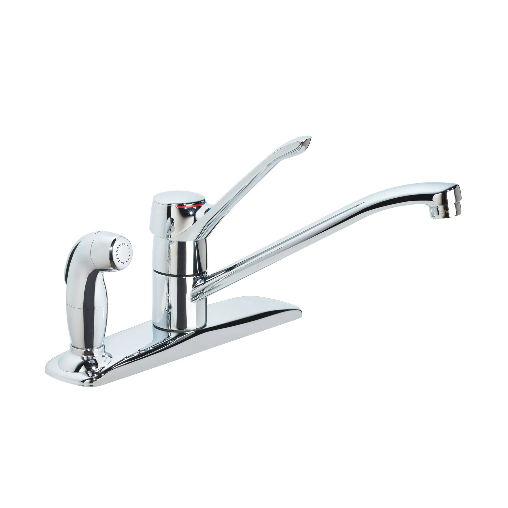 Touch Control Chrome one-handle low arc kitchen faucet - Image 2