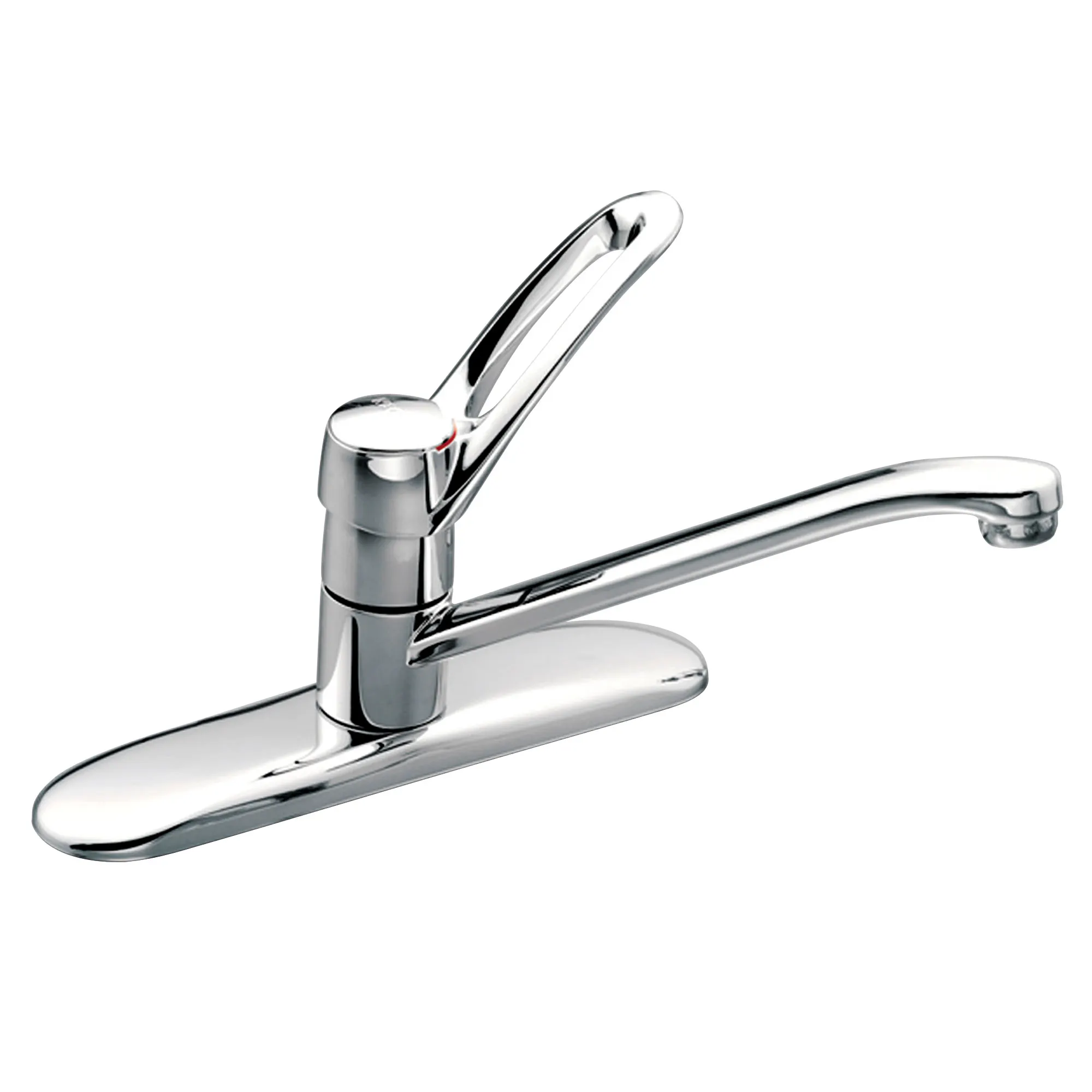 Touch Control Chrome one-handle low arc kitchen faucet - Image 2