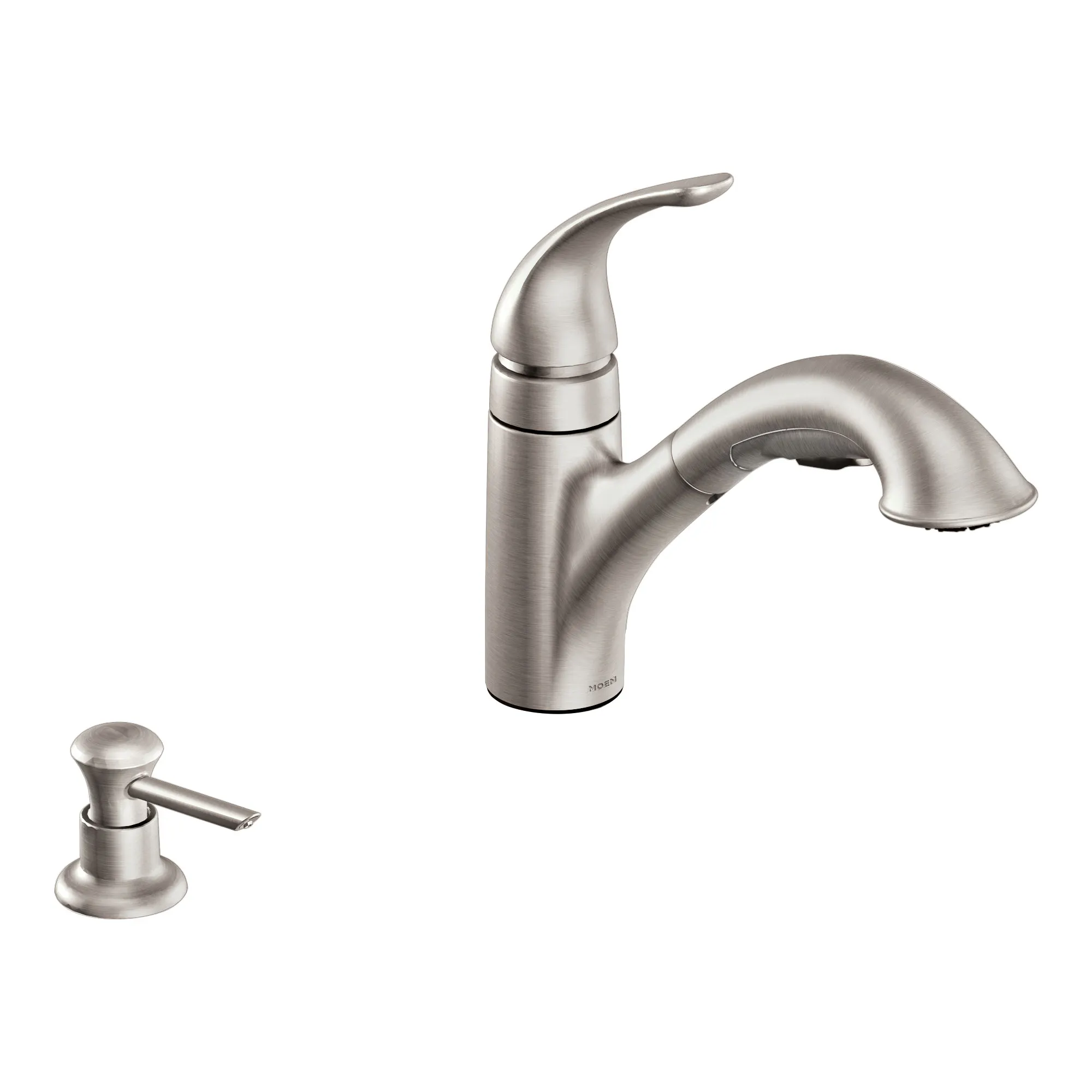 Caprillo Spot Resist Stainless One-Handle Pullout Kitchen Faucet - Image 5