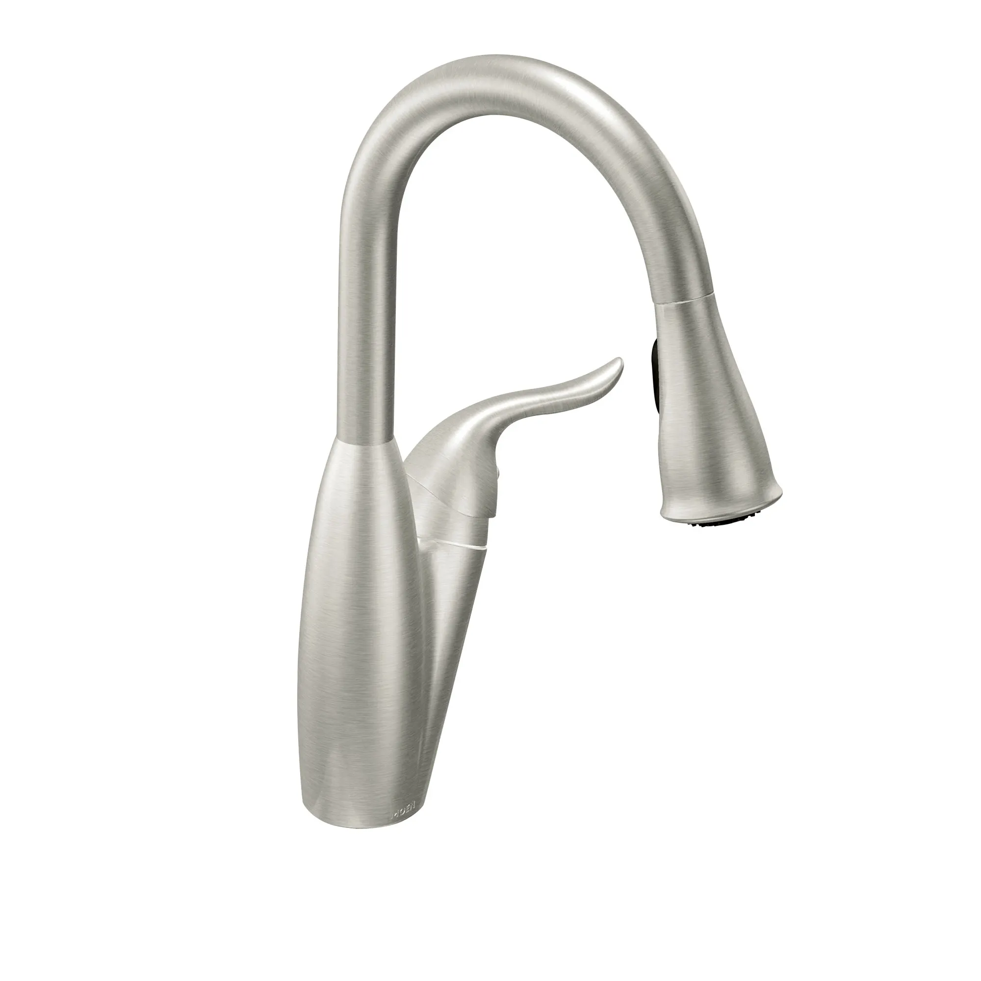 Solidad Classic stainless one-handle high arc kitchen faucet - Image 2