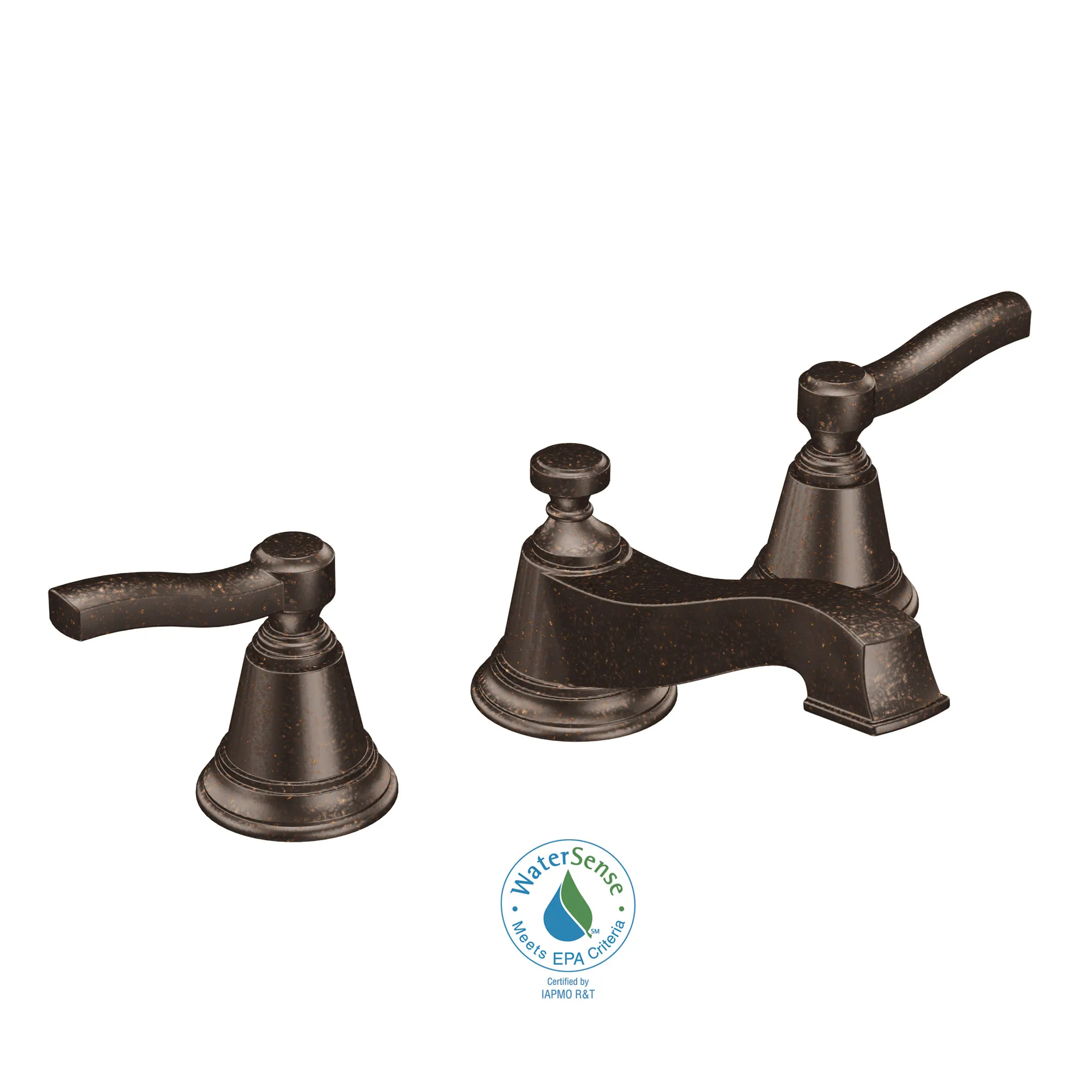 Rothbury Chrome two-handle low arc bathroom faucet - Image 4