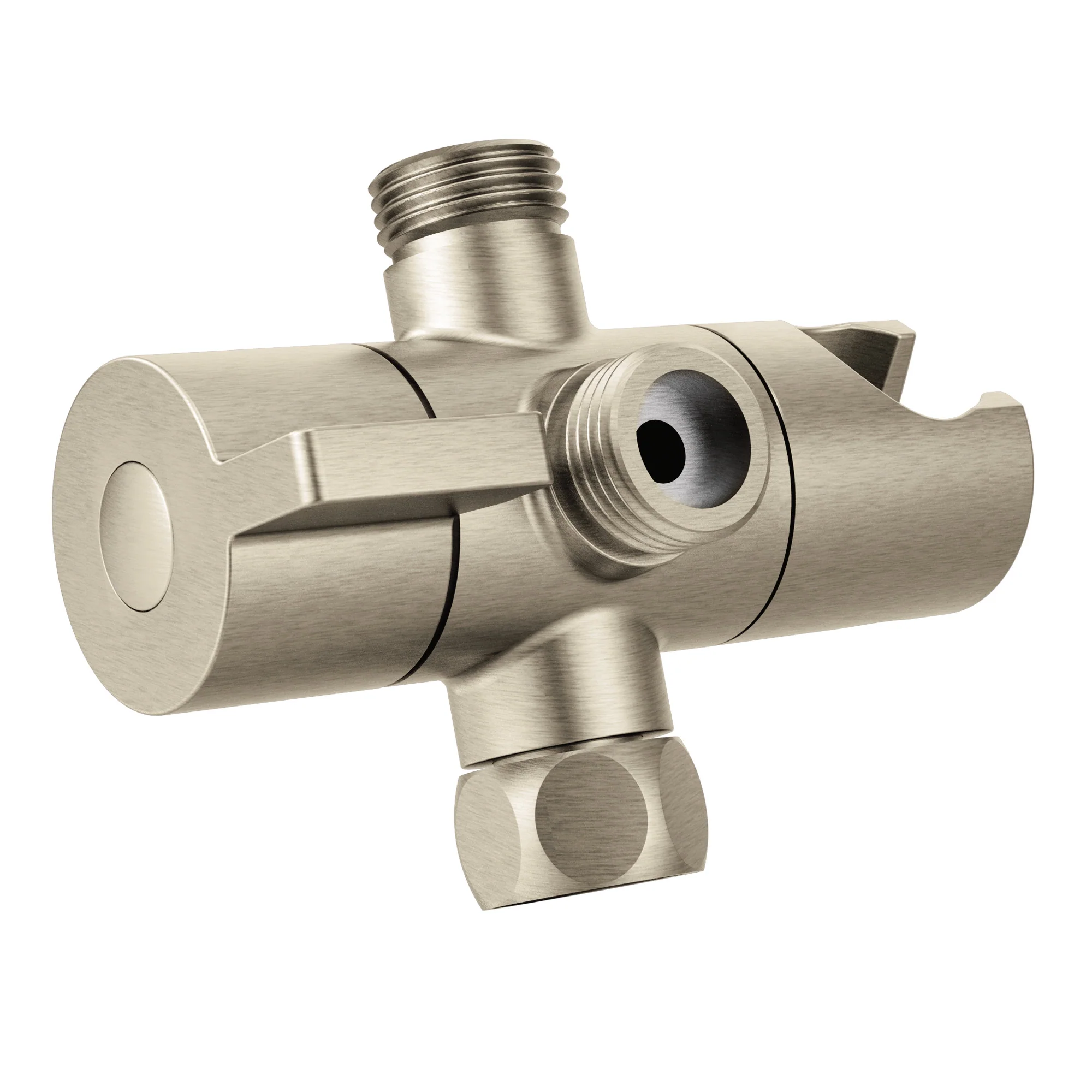 Moen Chrome Shower Arm Diverter (Pivoting) with Included Cradle - Image 7