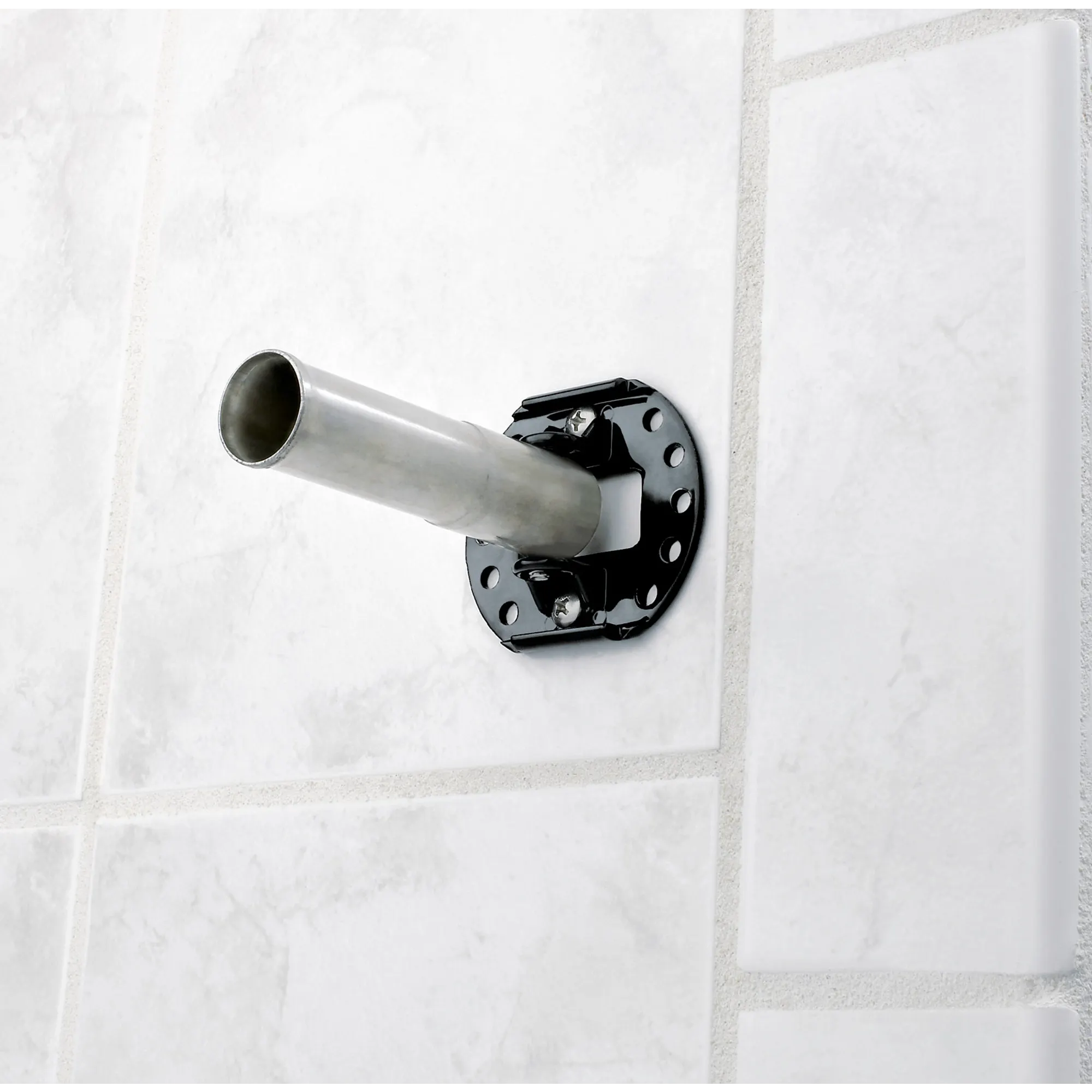 Curved Shower Rods Chrome Adjustable Curved Shower Rod - Image 2