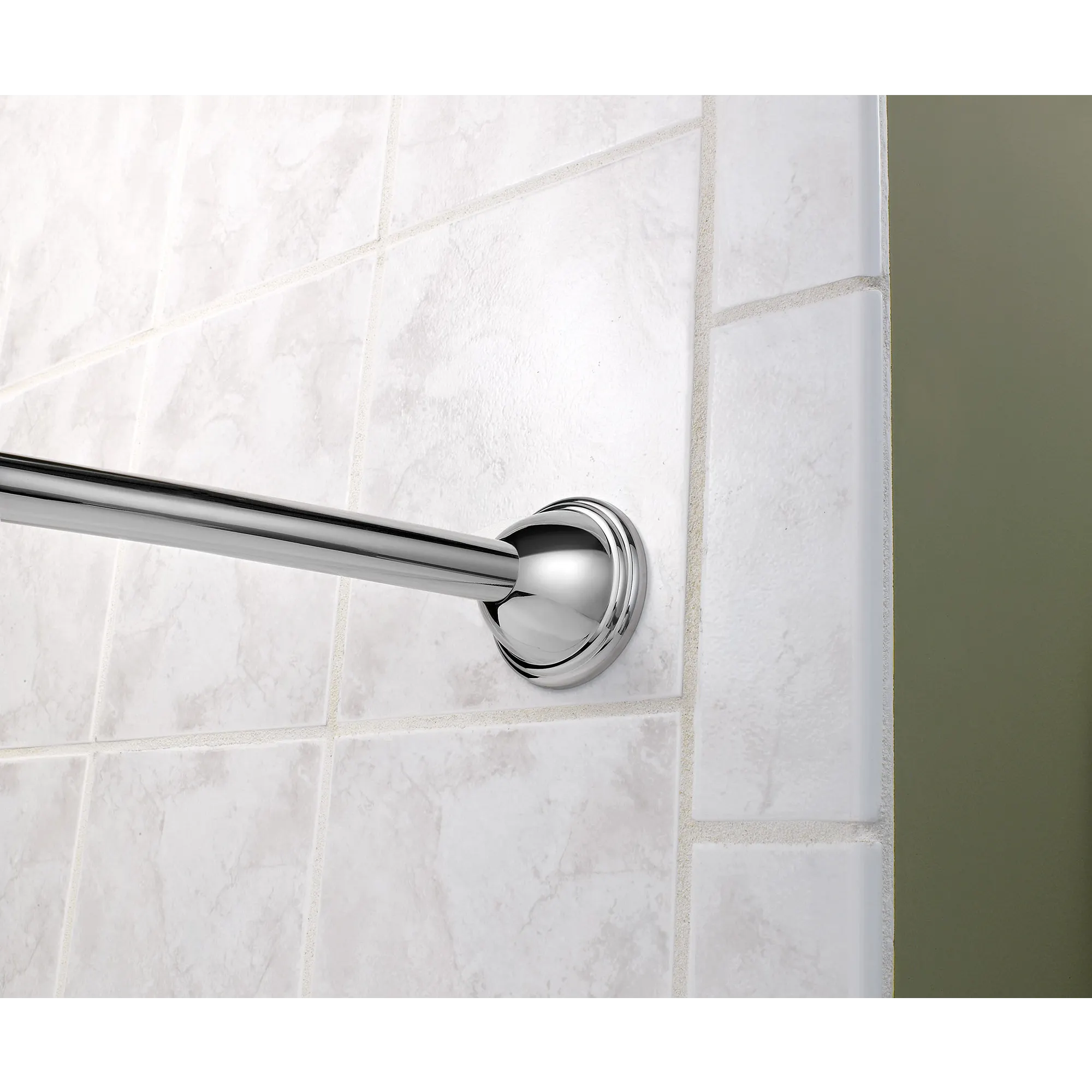 Curved Shower Rods Chrome Adjustable Curved Shower Rod - Image 7