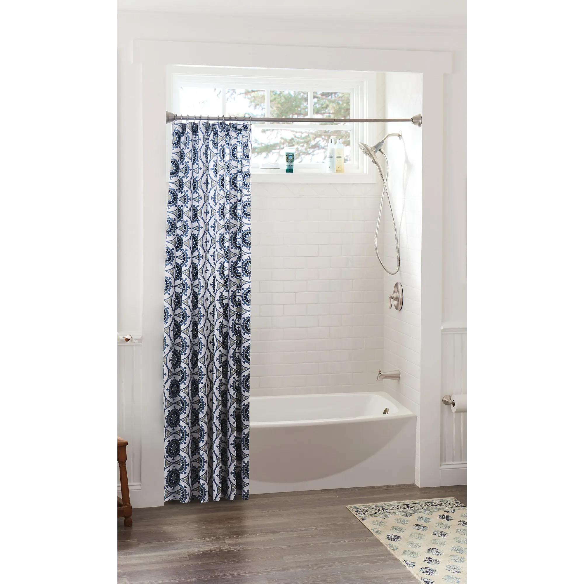 Curved Shower Rods Tension Curved Shower Rod - Image 2