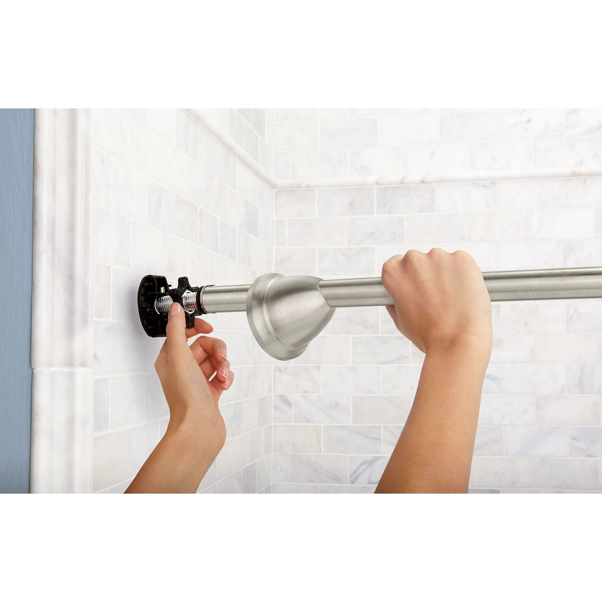 Curved Shower Rods Tension Curved Shower Rod - Image 8
