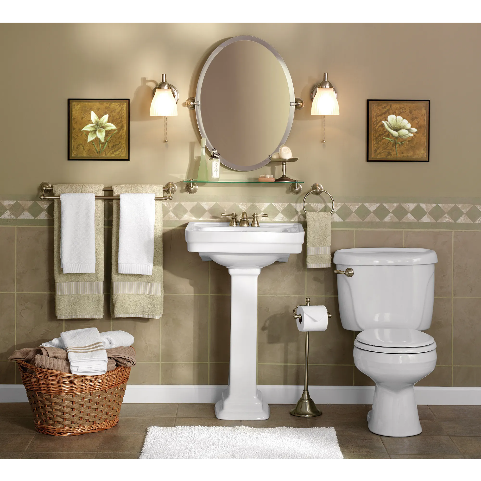 Sage Chrome 24" Towel Bar - Image 10