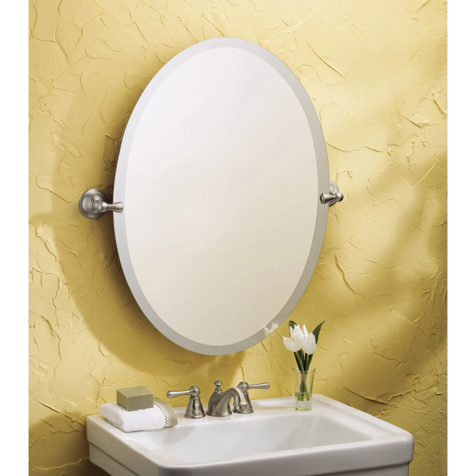 Sage Brushed nickel Mirror - Image 2