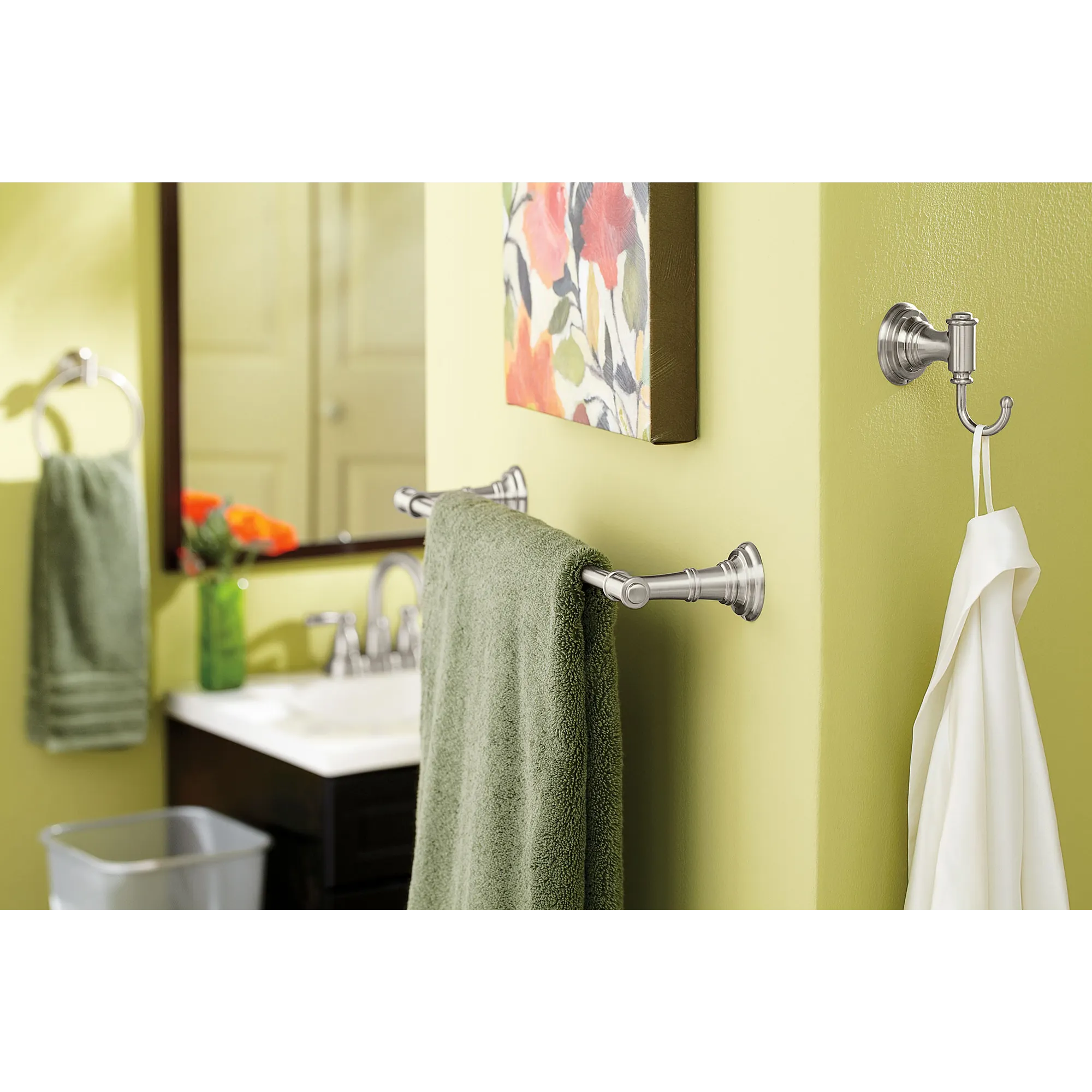Ellsworth Chrome Towel Ring - Image 4