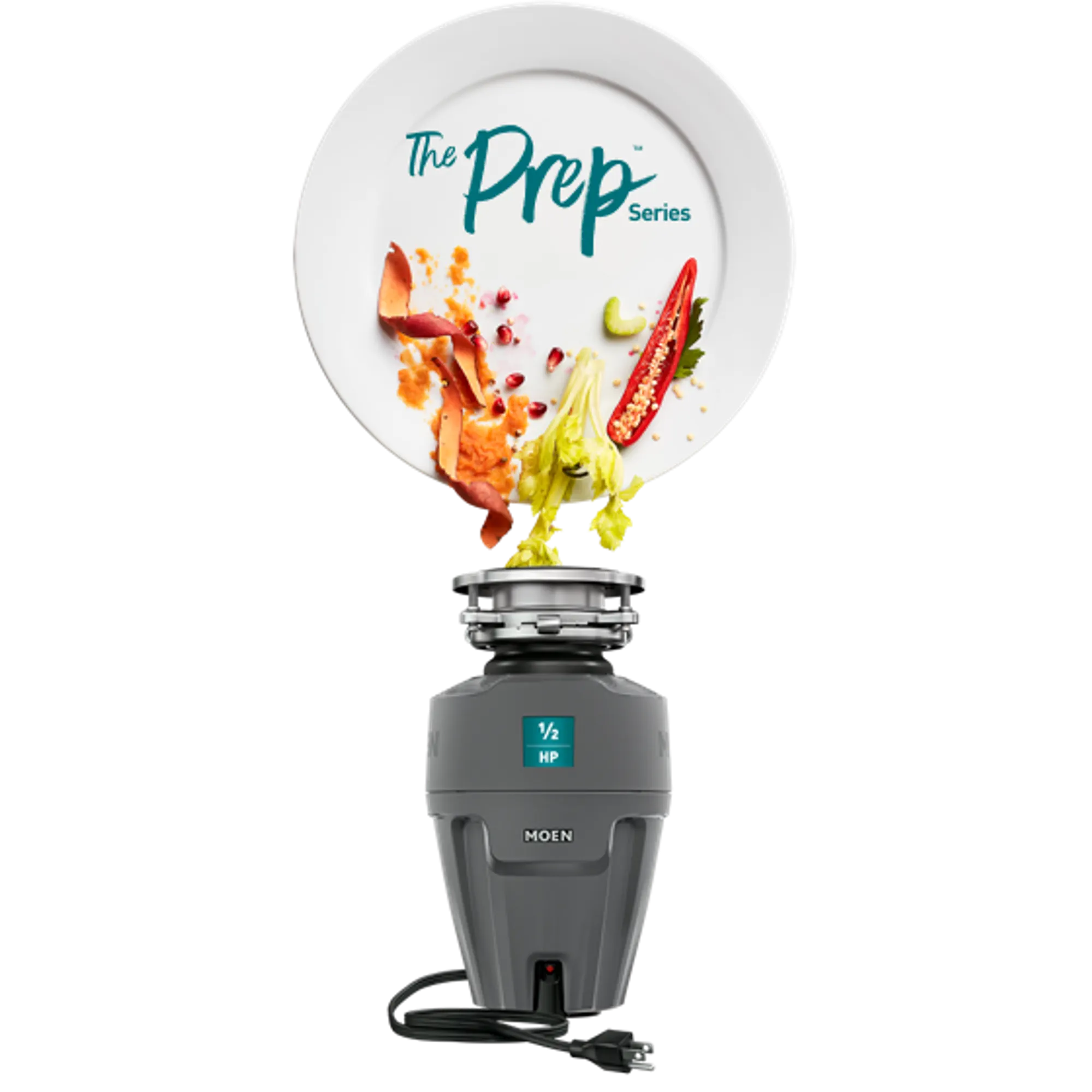 Ex Series Prep™ Series 1/2 Horsepower Garbage Disposal - Image 2