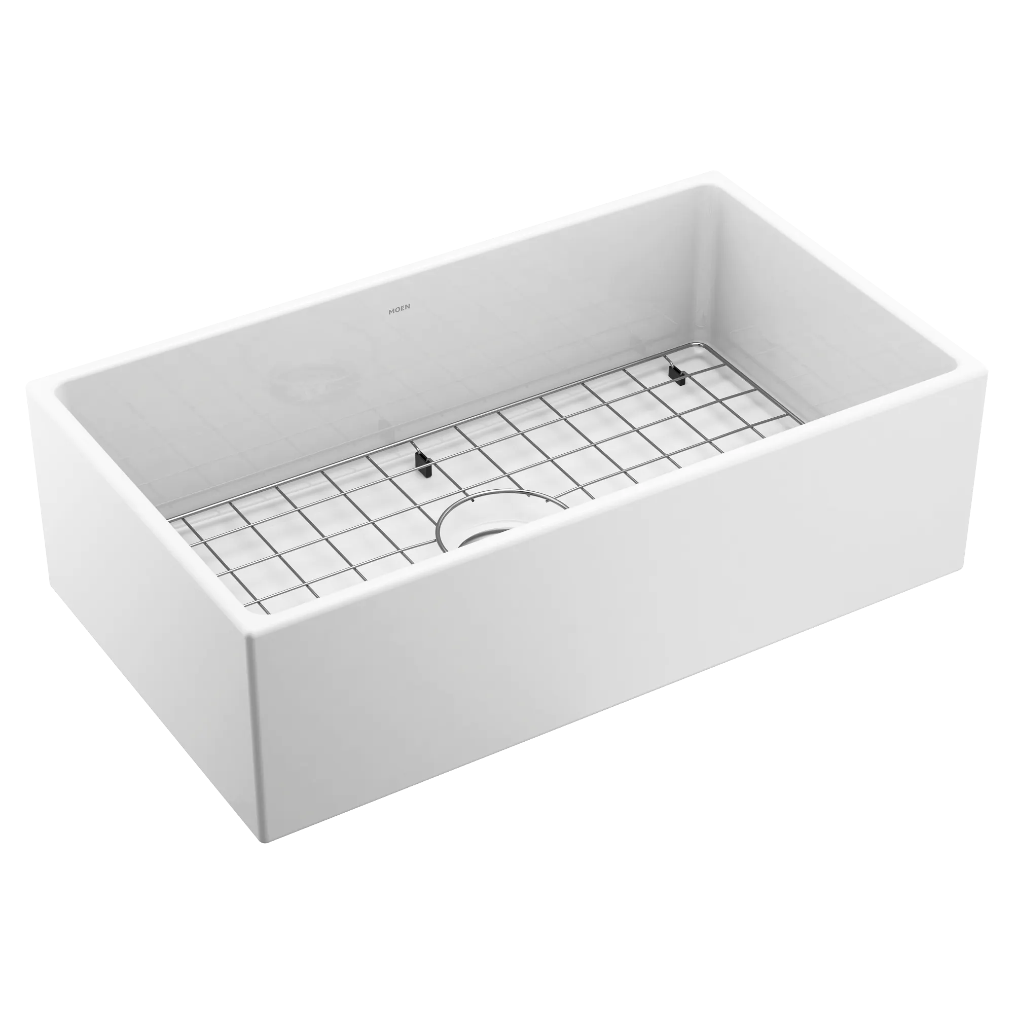 Host 33" Fireclay Undermount Apron Front Single Bowl Sink - Image 7