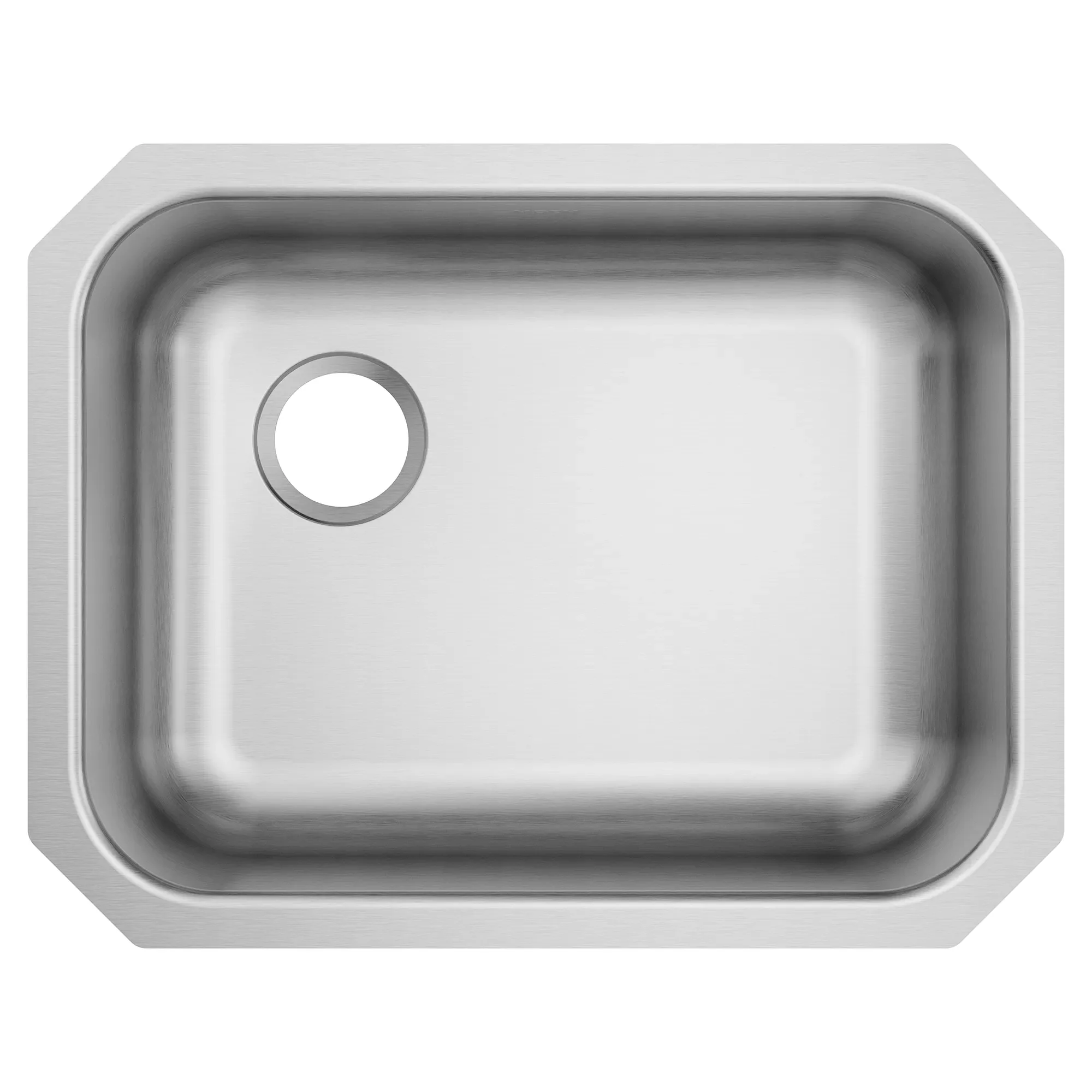 1800 Series 23-1/2" x 18-1/4" stainless steel 18 gauge single bowl sink - Image 2