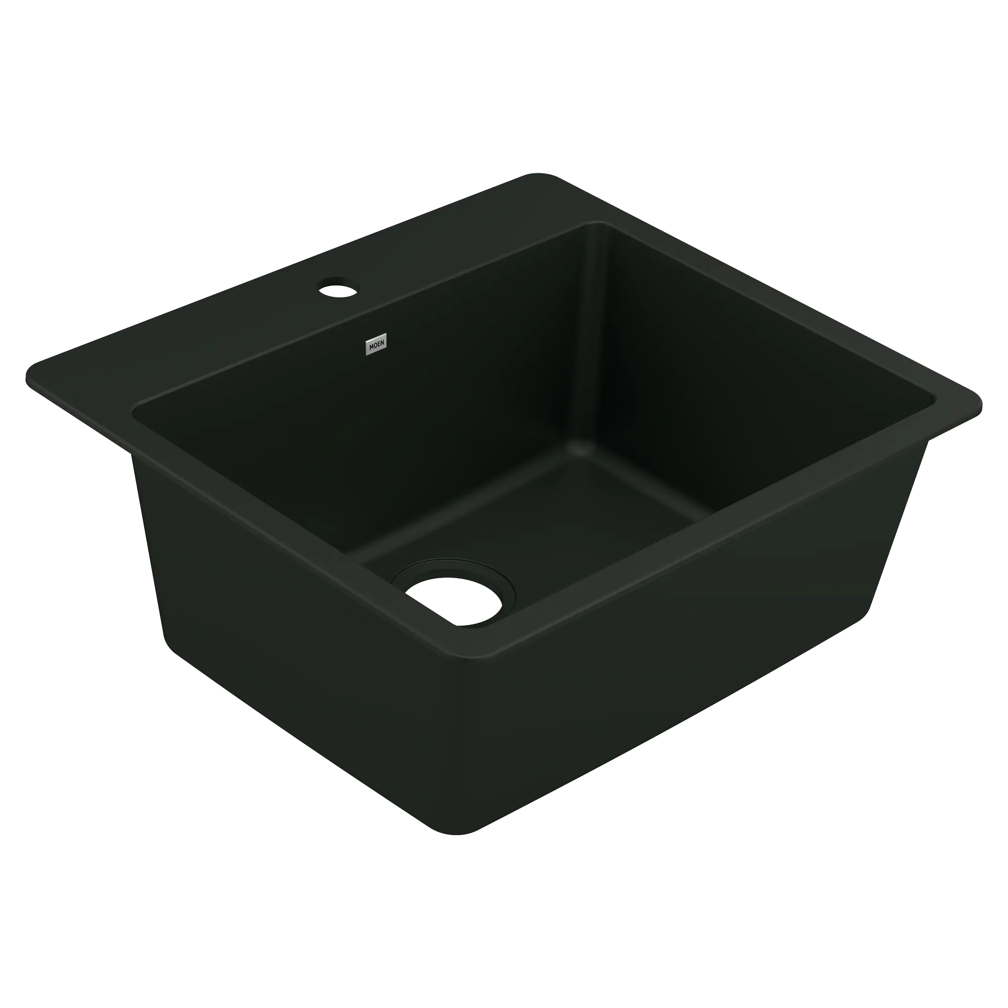 Host 25" Granite Dual Mount Single Bowl Sink - Image 3